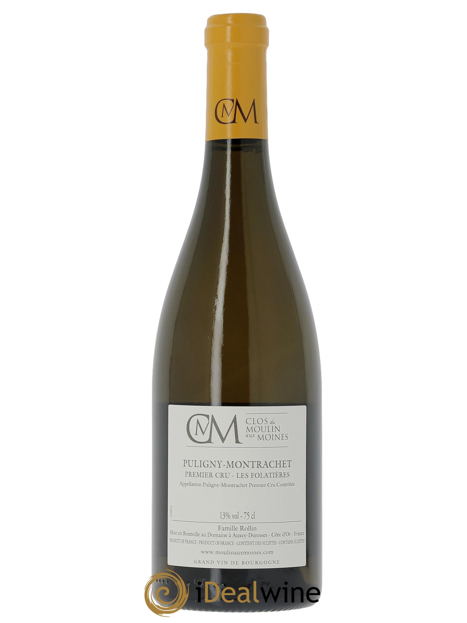 Puligny-Montrachet 1er Cru Les Folatières Clos du Moulin aux Moines  2022 - Lotto di 1 bottiglia - 1