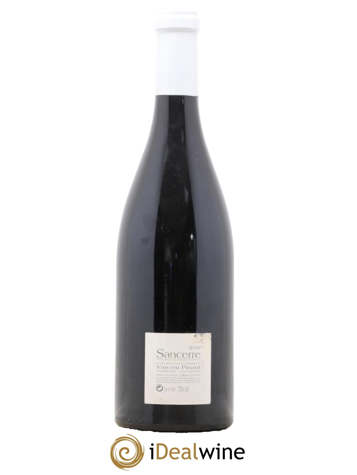 Sancerre Vendanges Entières Vincent Pinard 2009 - Posten von 1 Flasche - 1