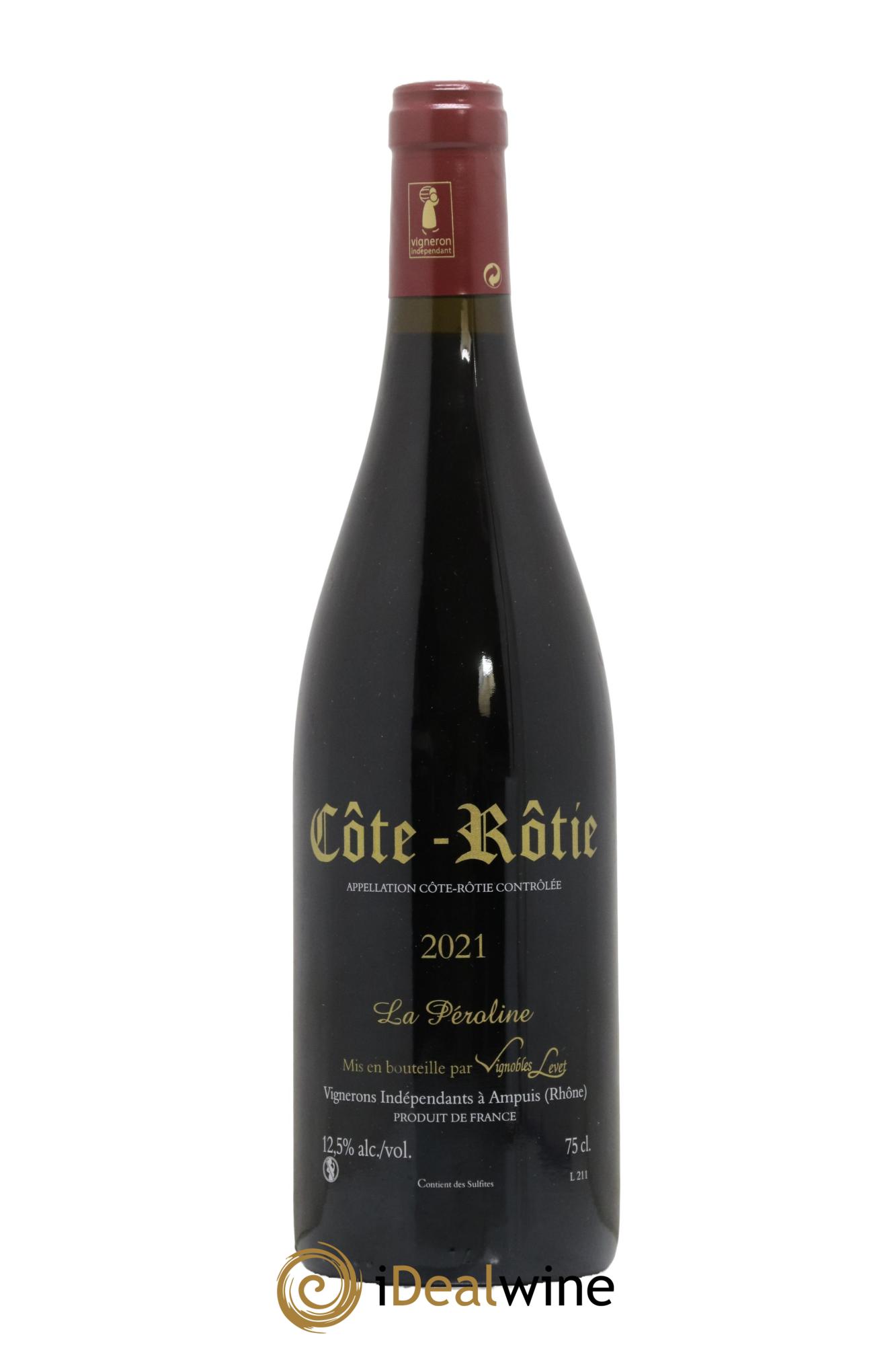 Côte-Rôtie La Péroline Vignobles Levet 2021 - Lot de 1 bouteille - 1