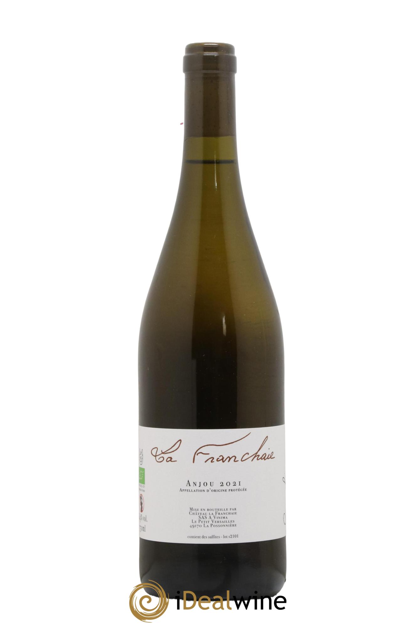 Anjou Seraphin Chateau la Franchaie 2021 - Lot de 1 bouteille - 1