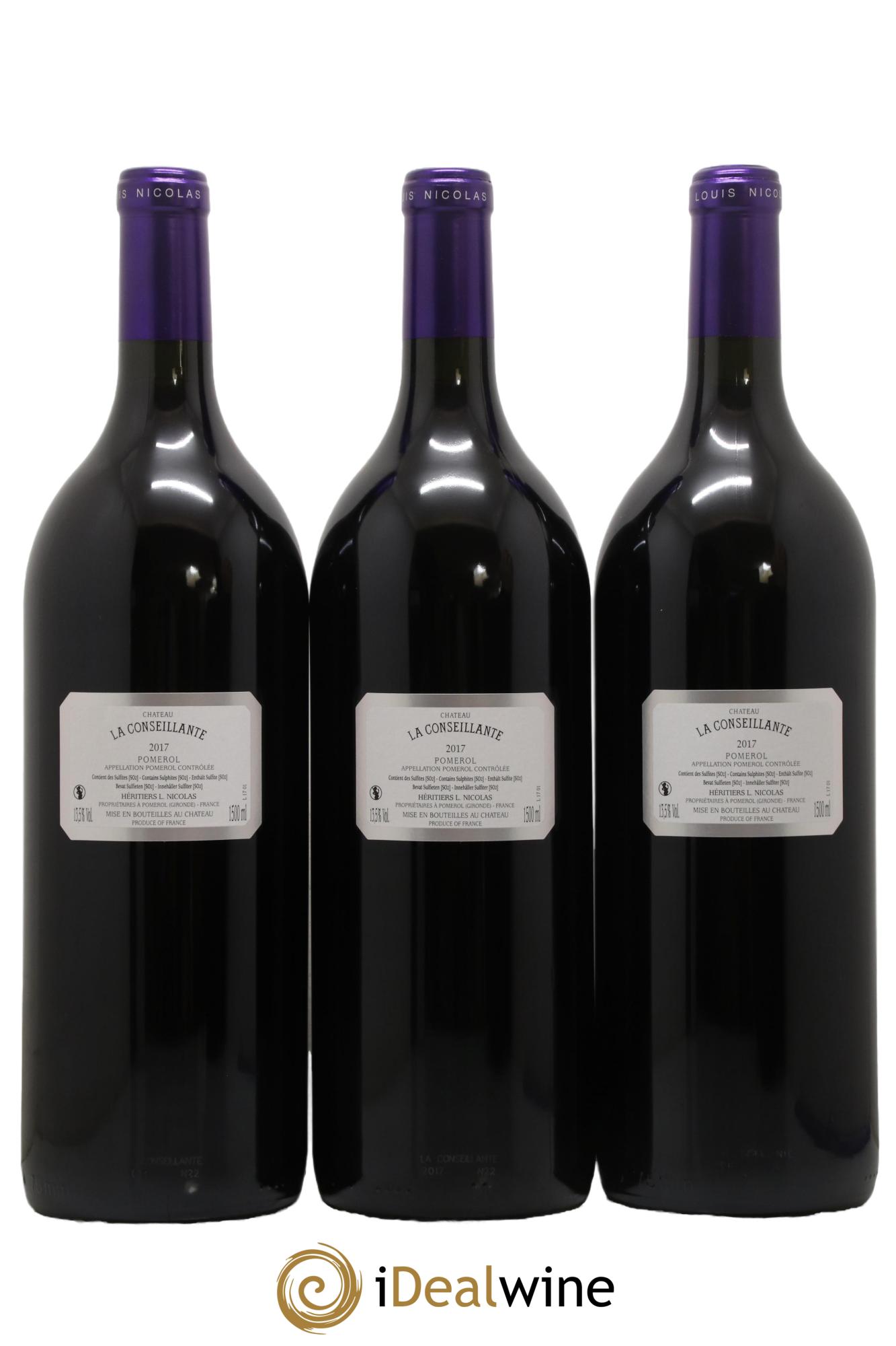 Château la Conseillante 2017 - Lot de 3 magnums - 1