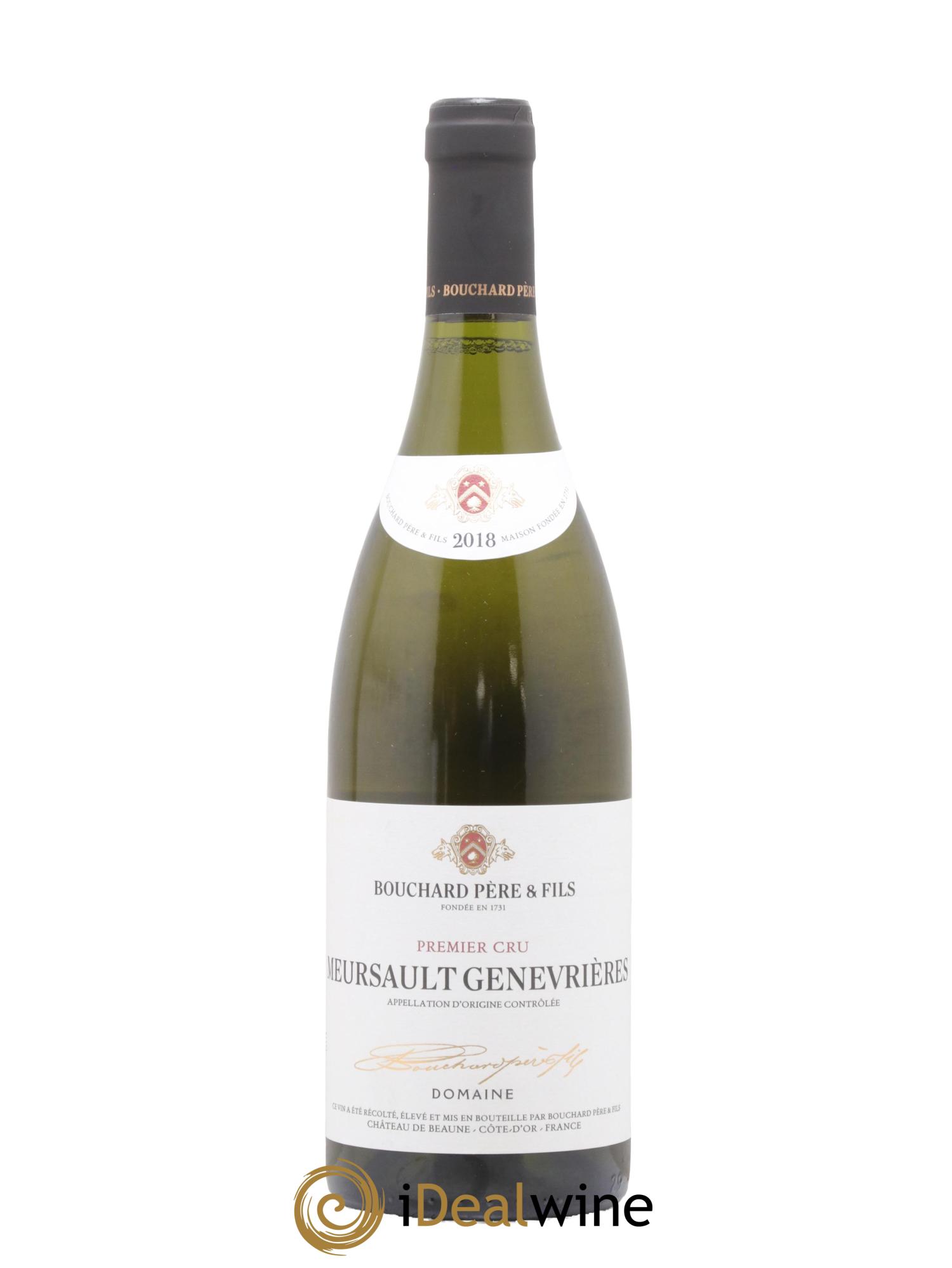 Meursault 1er Cru Genevrières Bouchard Père & Fils 2018 - Lot de 1 bouteille - 0