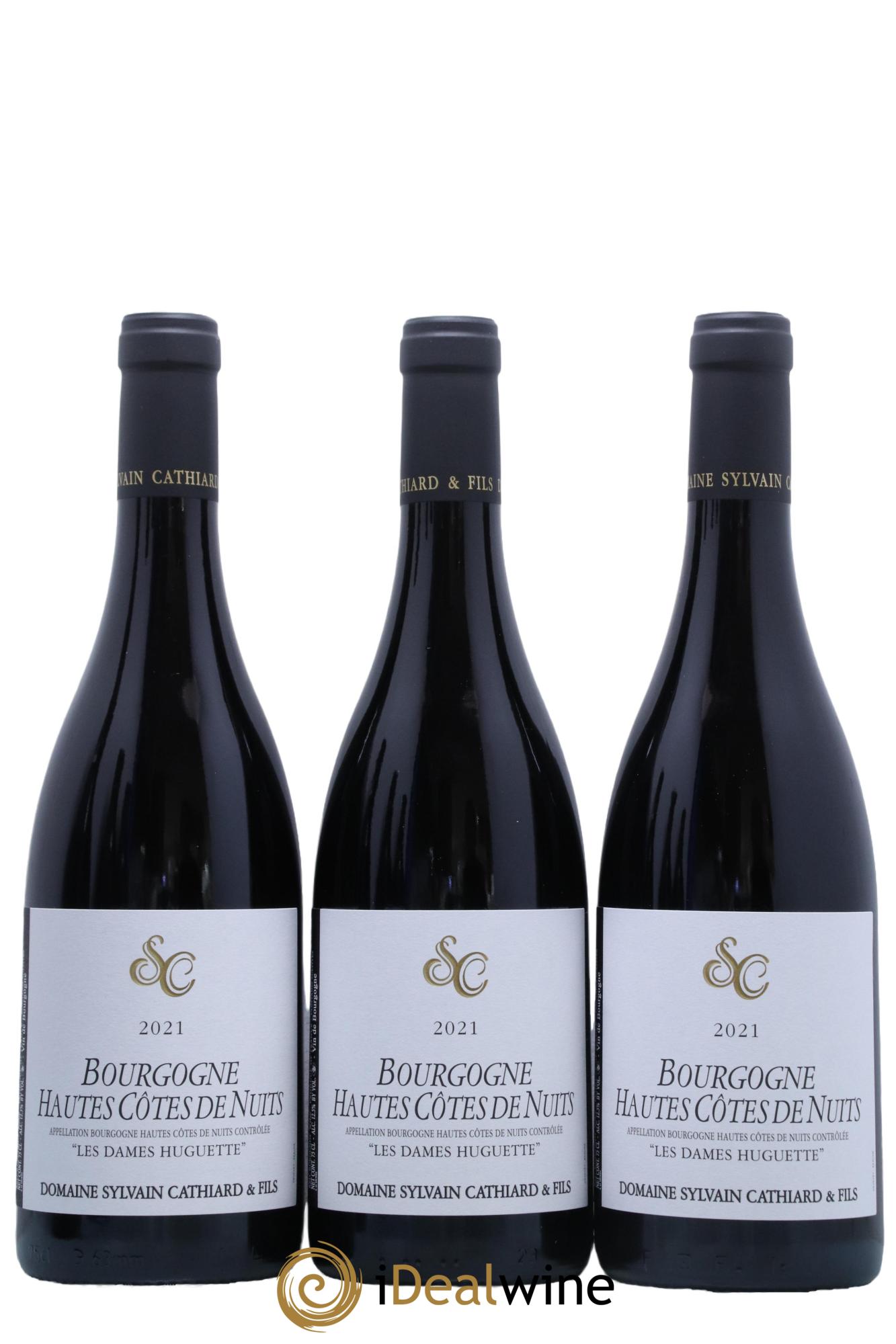 Hautes-Côtes de Nuits Les Dames Huguette Sylvain Cathiard & Fils 2021 - Lotto di 6 bottiglie - 2