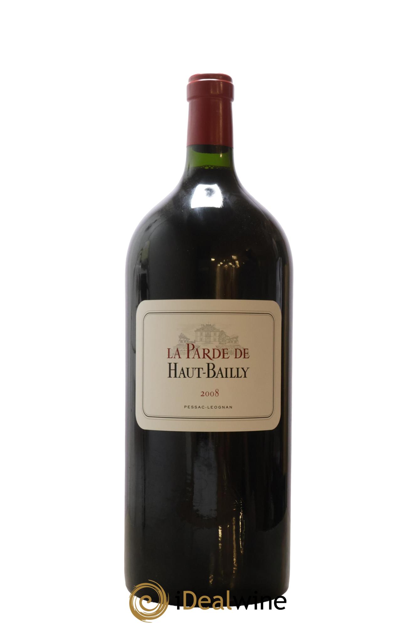 Haut Bailly II (Anciennement La Parde de Haut-Bailly) Second Vin 2008 - Lot de 1 impériale - 0