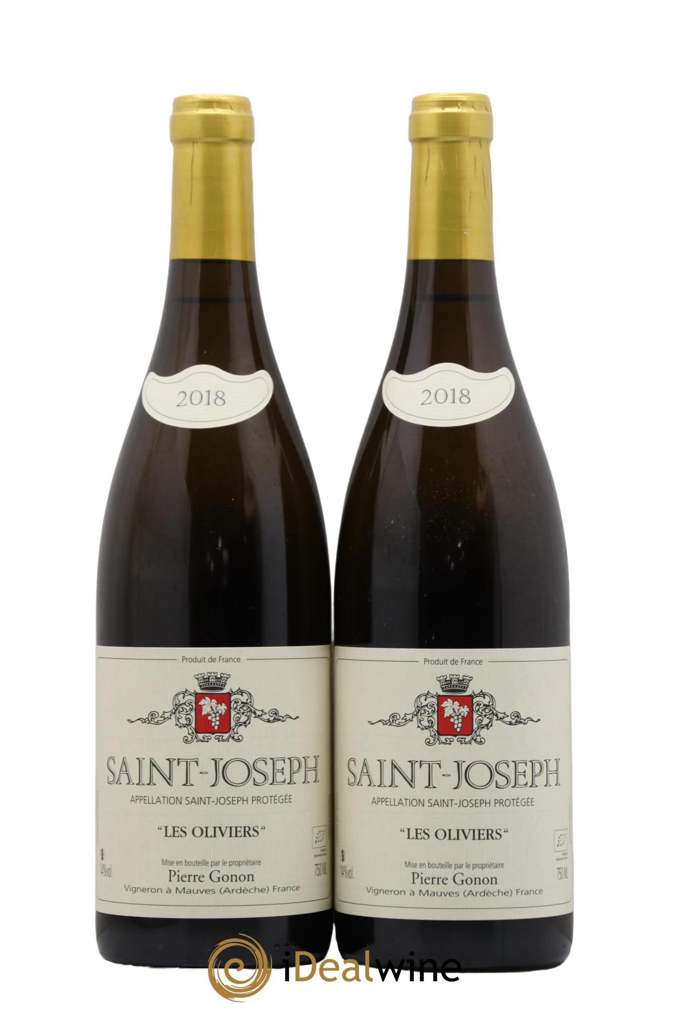 Saint-Joseph Les Oliviers Gonon (Domaine) 2018 - Posten von 2 Flaschen - 0