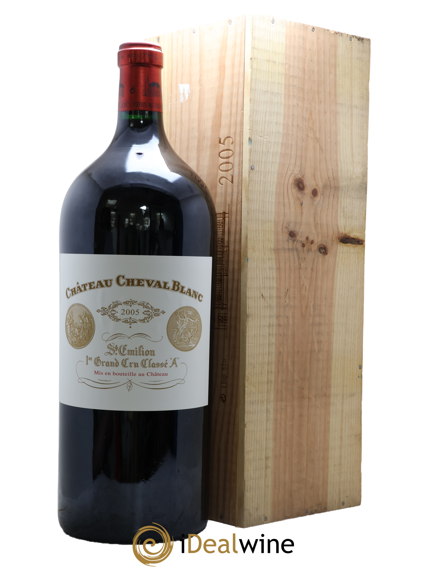 Château Cheval Blanc 1er Grand Cru Classé A 2005 - Lot de 1 impériale - 0