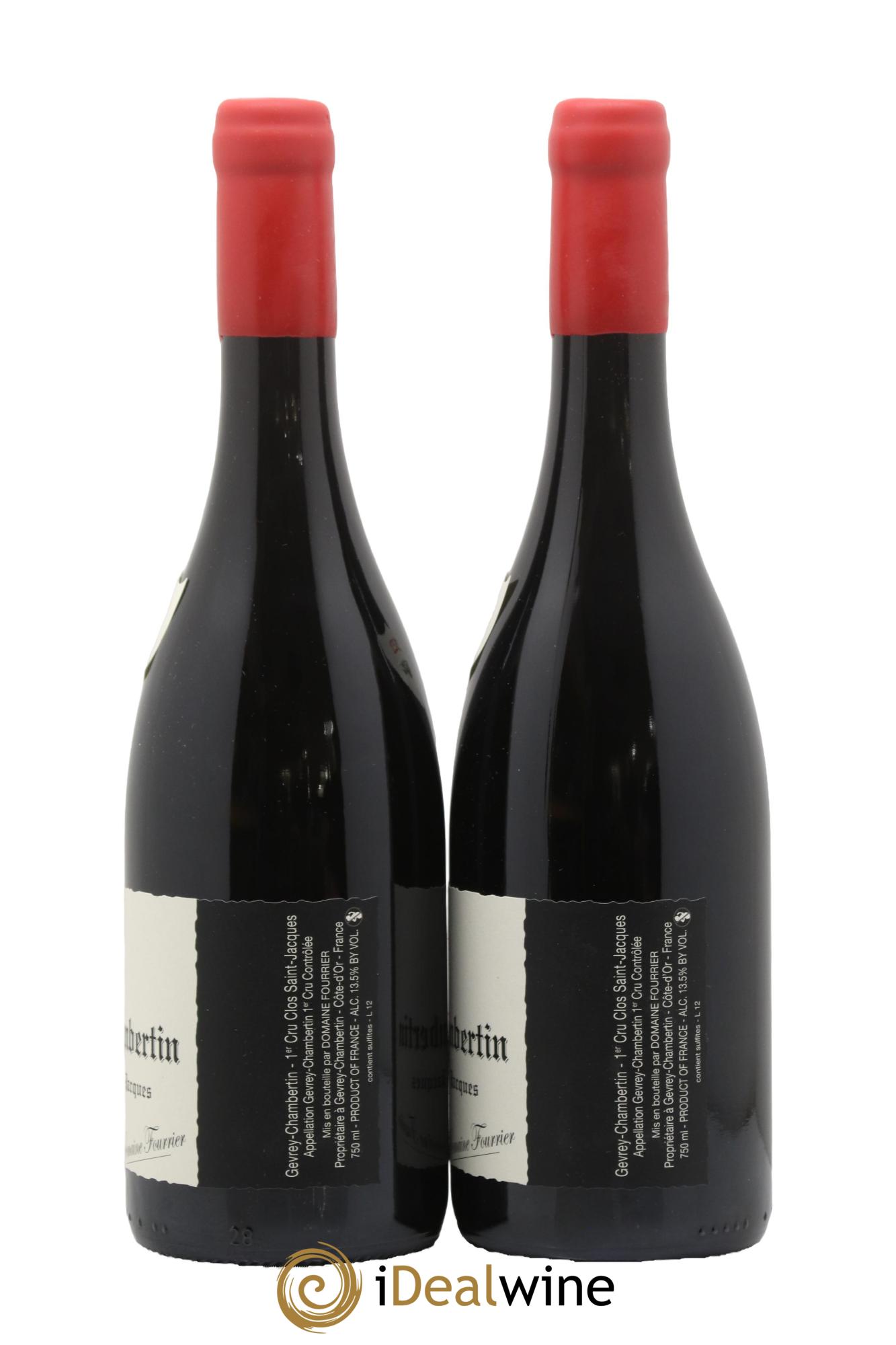 Gevrey-Chambertin 1er Cru Clos Saint-Jacques Vieille Vigne Fourrier (Domaine) 2023 - Lot of 2 bottles - 1