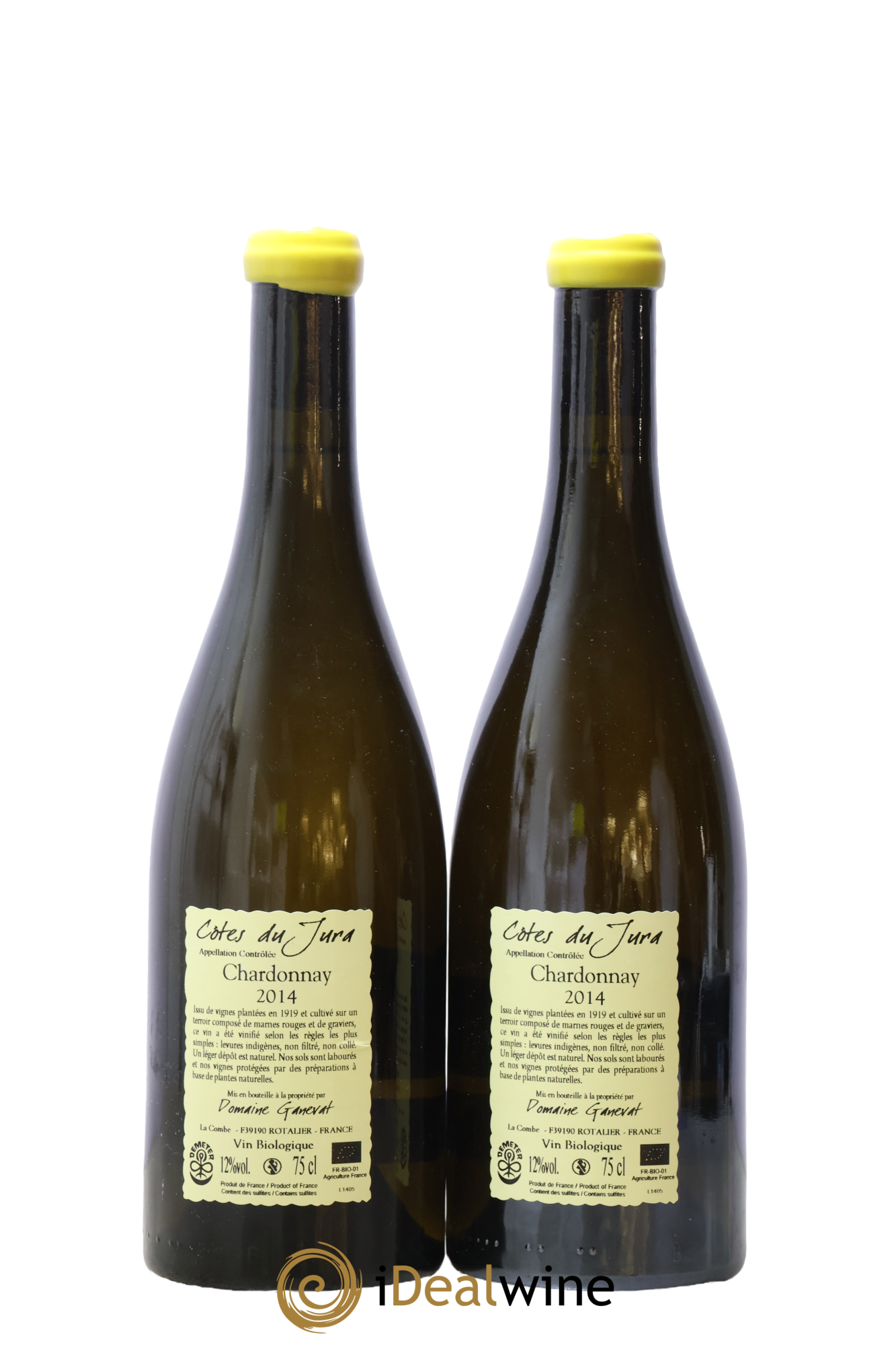 Côtes du Jura Les Grands Teppes Vieilles Vignes Jean-François Ganevat (Domaine) 2014 - Lot de 2 bouteilles - 1