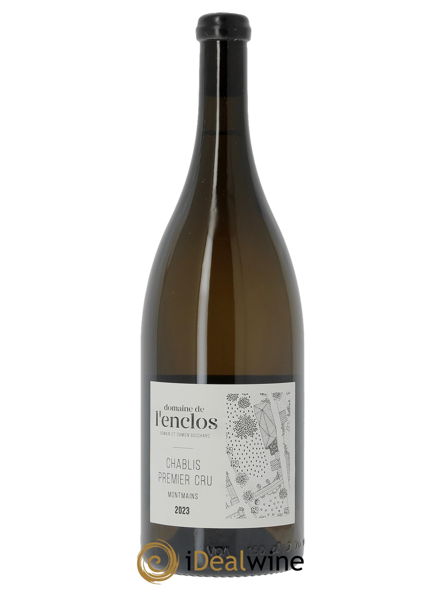 Chablis 1er Cru Montmains Domaine de l'Enclos 2023 - Lote de 1 Magnum - 0