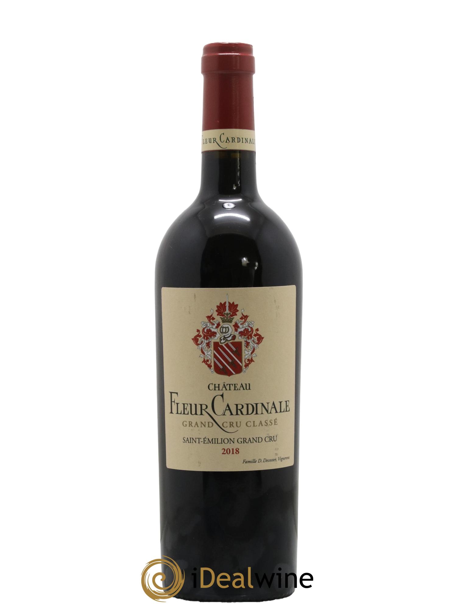 Château Fleur Cardinale Grand Cru Classé 2018 - Lot de 1 bouteille - 0