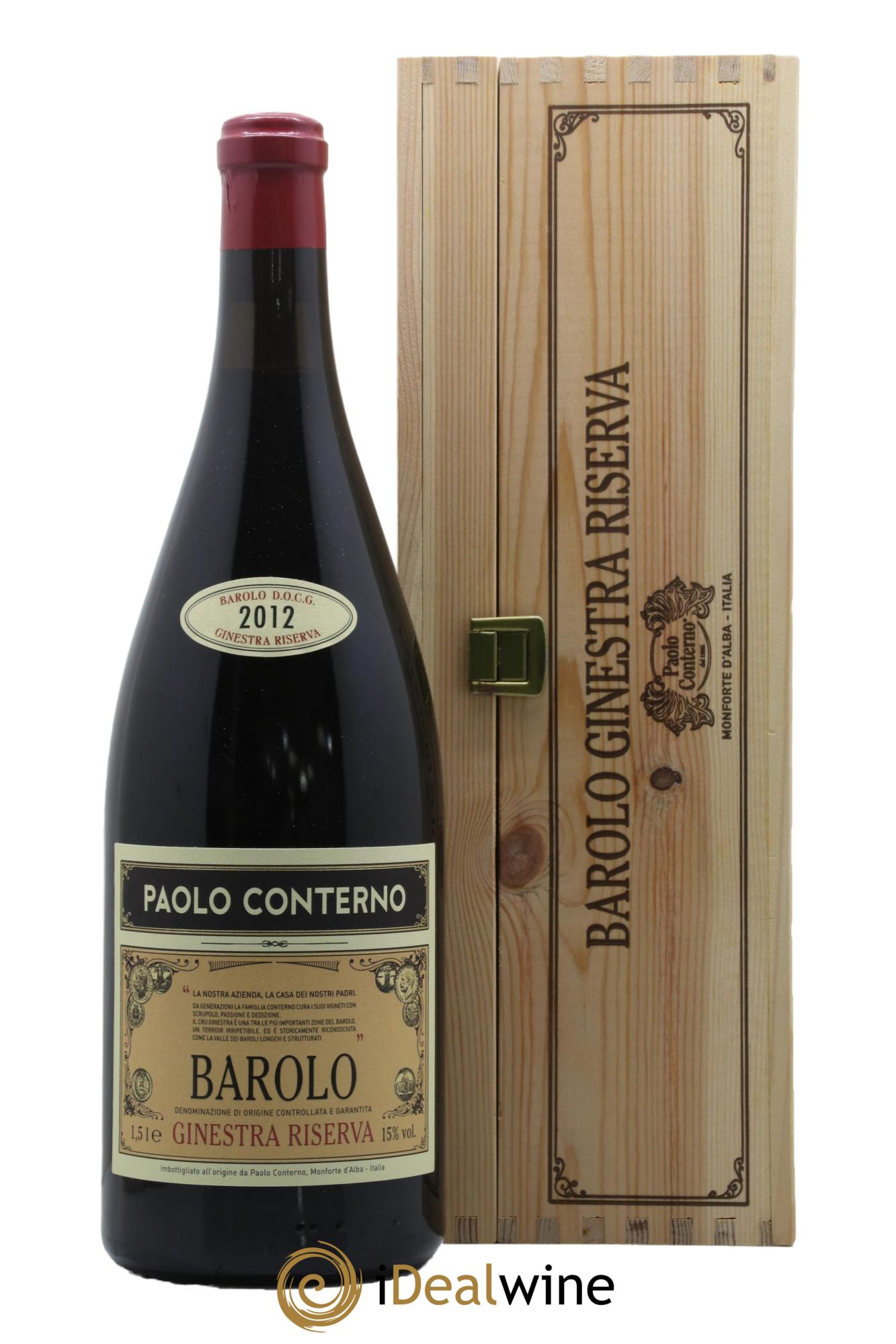 Barolo DOCG Riserva Ginestra Paolo Conterno 2012 - Posten von 1 Magnum - 1