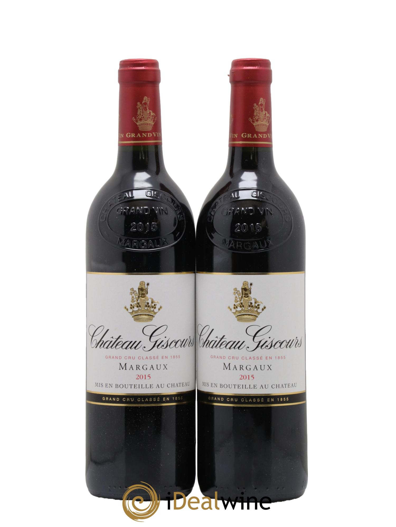 Château Giscours 3ème Grand Cru Classé 2015 - Lot de 2 bouteilles - 0