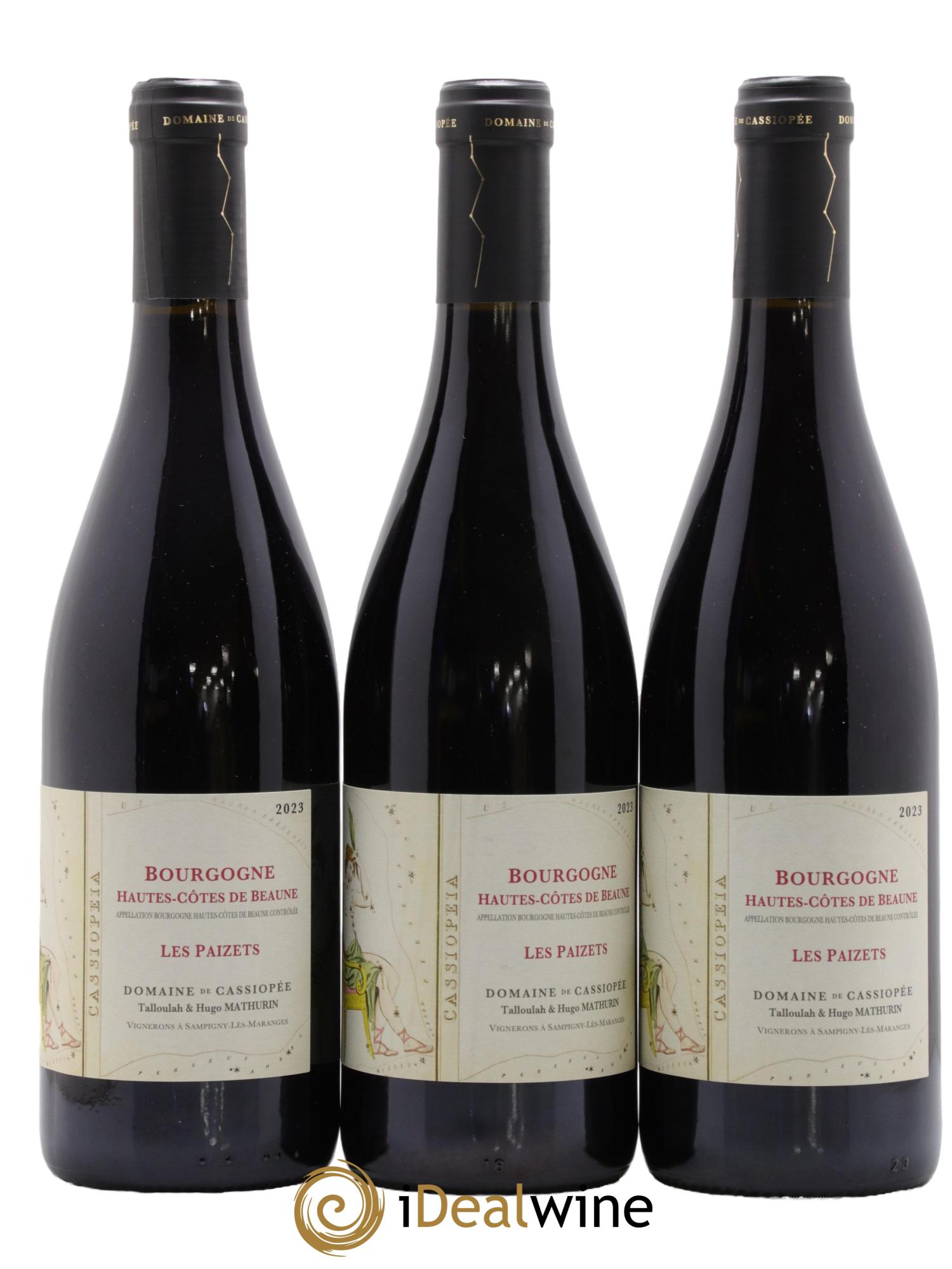Hautes-Côtes de Beaune Les Paizets Domaine de Cassiopée 2023 - Lot de 3 bouteilles - 0