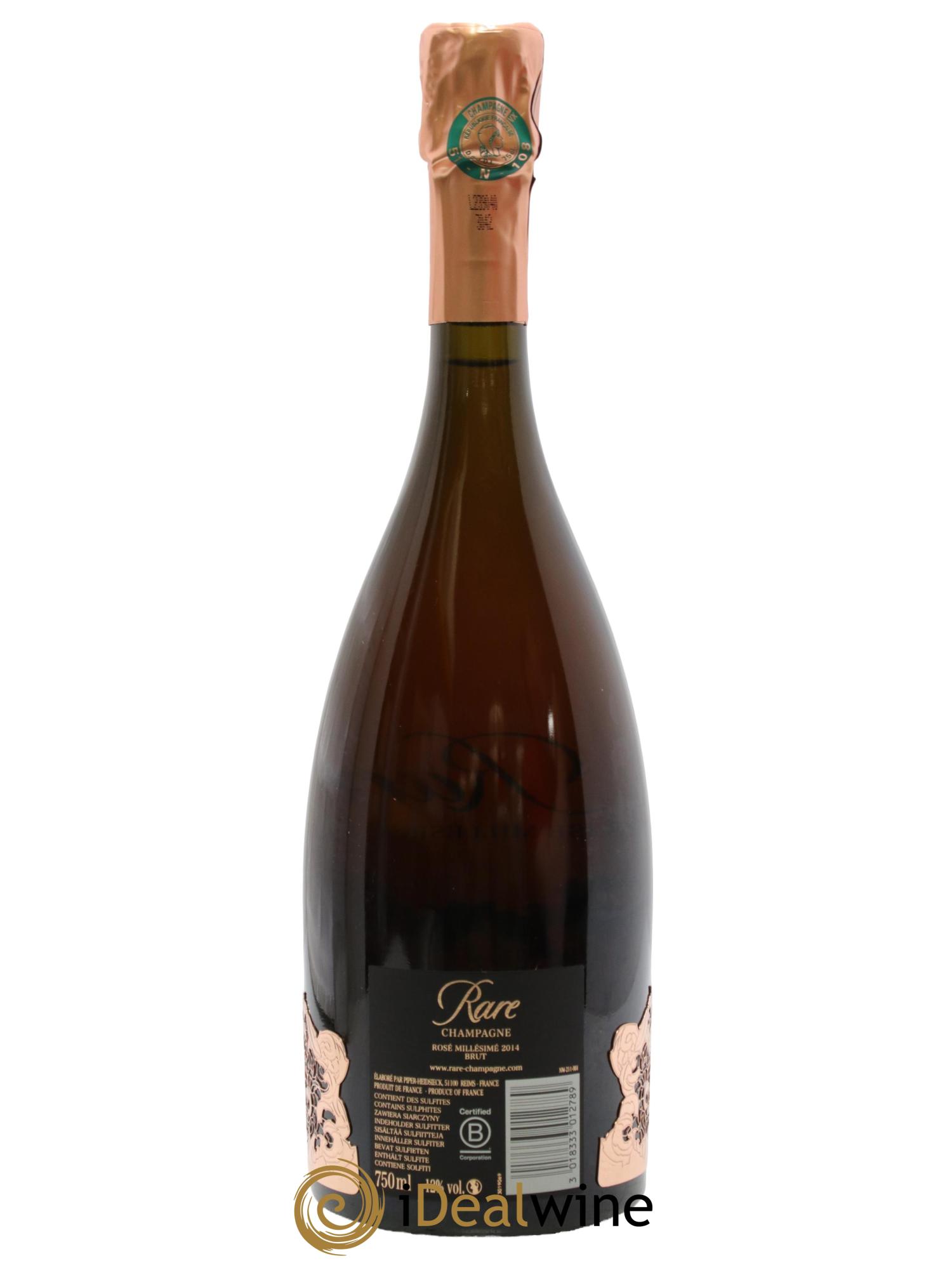 Rare Piper Heidsieck 2014 - Lot of 1 bottle - 1