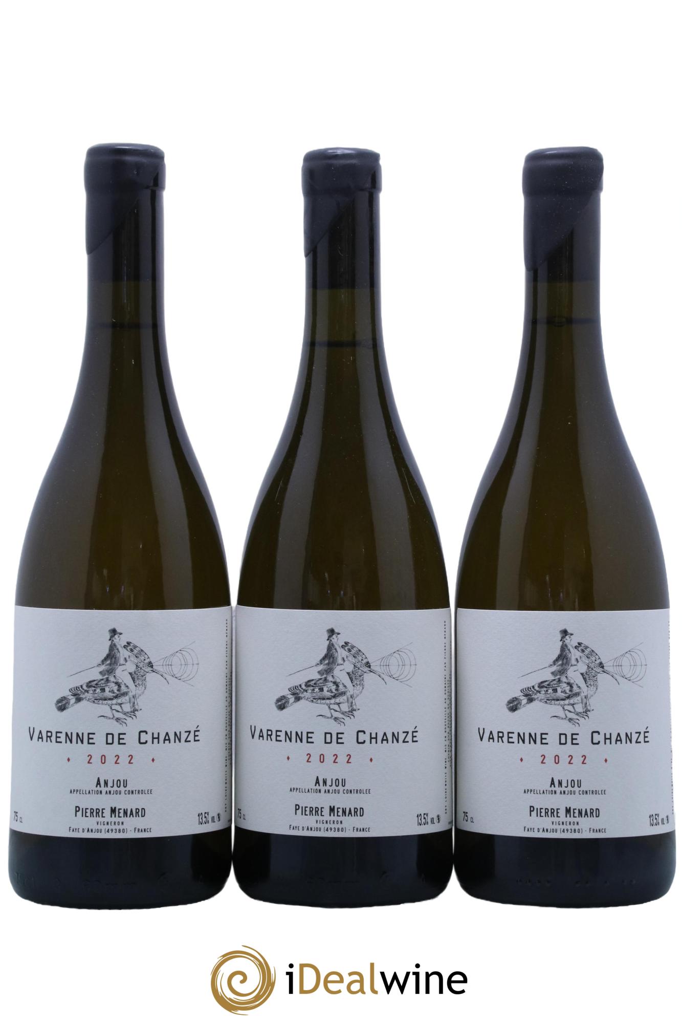 Anjou Varenne De Chanze Pierre Menard 2022 - Lot de 3 bouteilles - 0