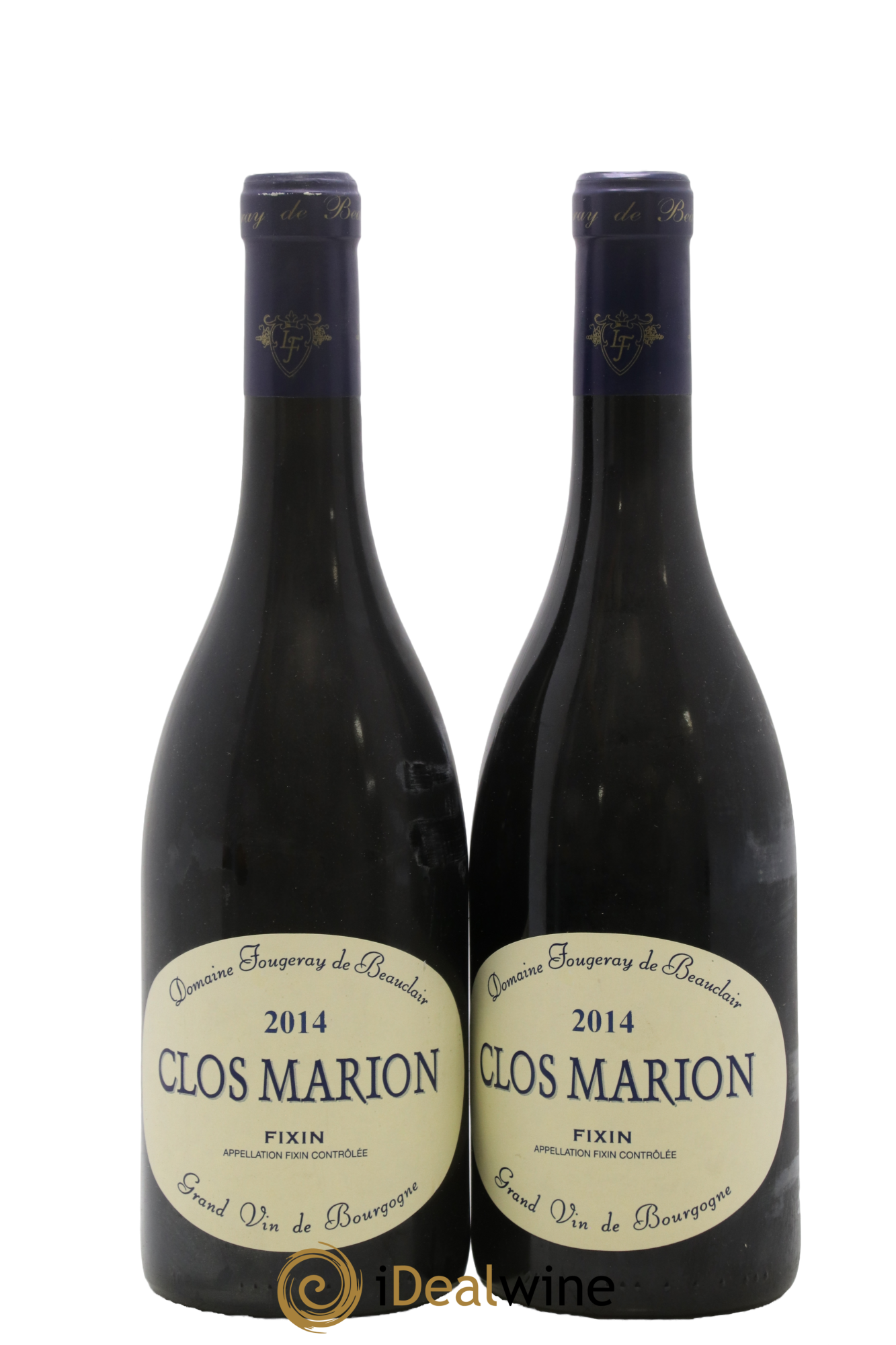 Fixin Clos Marion Fougeray de Beauclair 2014 - Lot de 2 bouteilles - 0