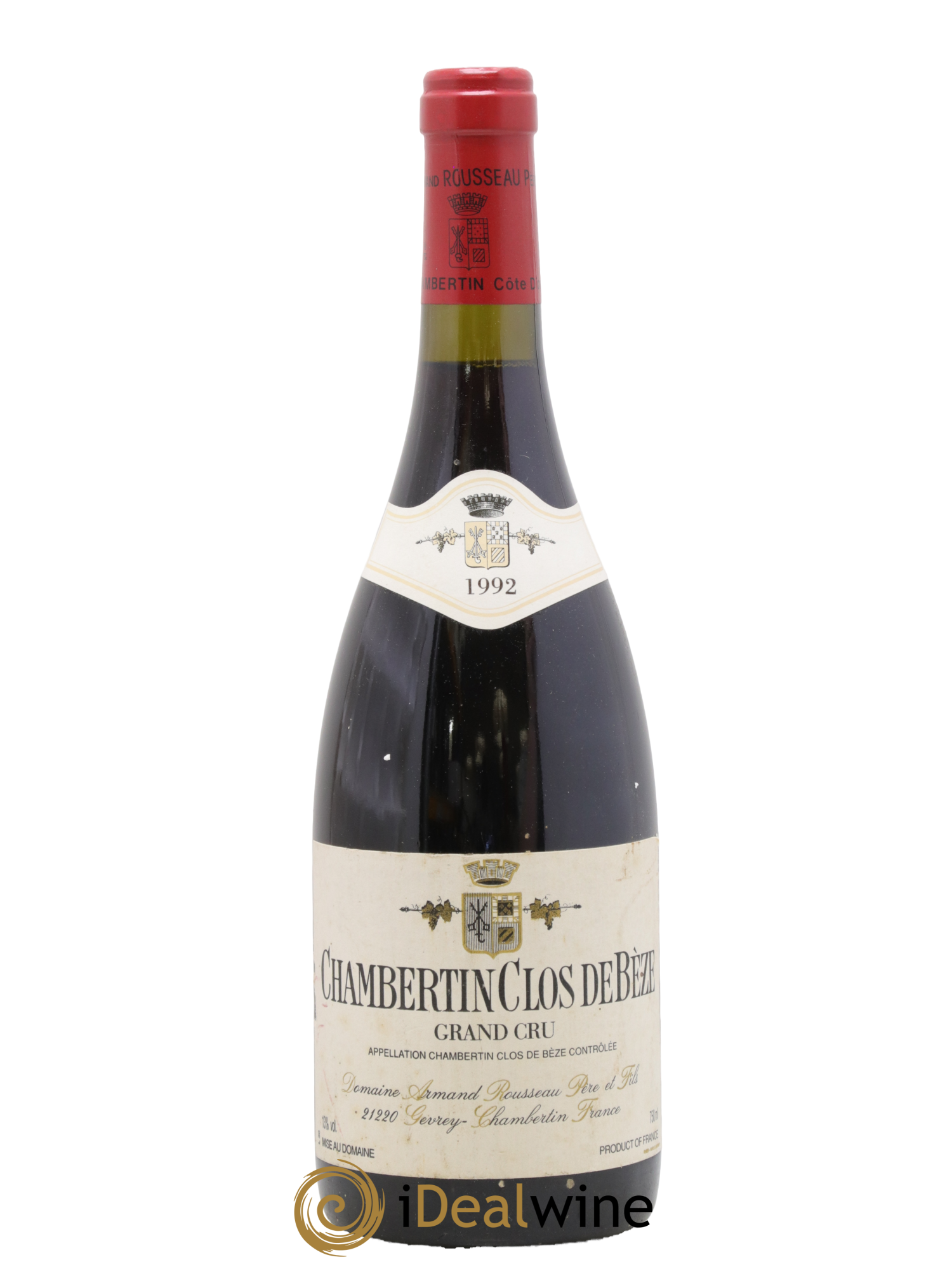 Chambertin Clos de Bèze Grand Cru Armand Rousseau (Domaine) 1992 - Lot de 1 bouteille - 0