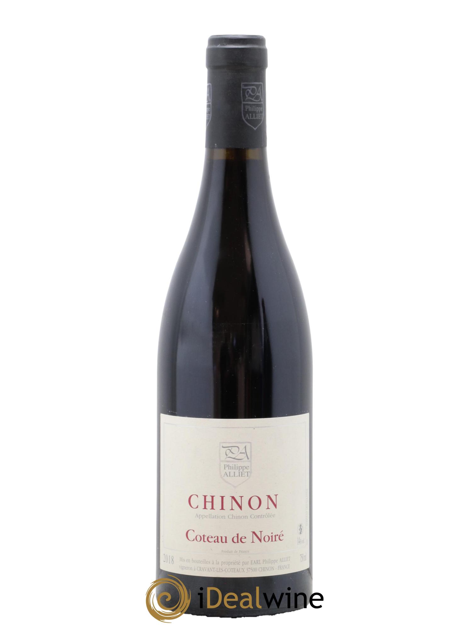 Chinon Coteau de Noiré Philippe Alliet 2018 - Lot de 1 bouteille - 0