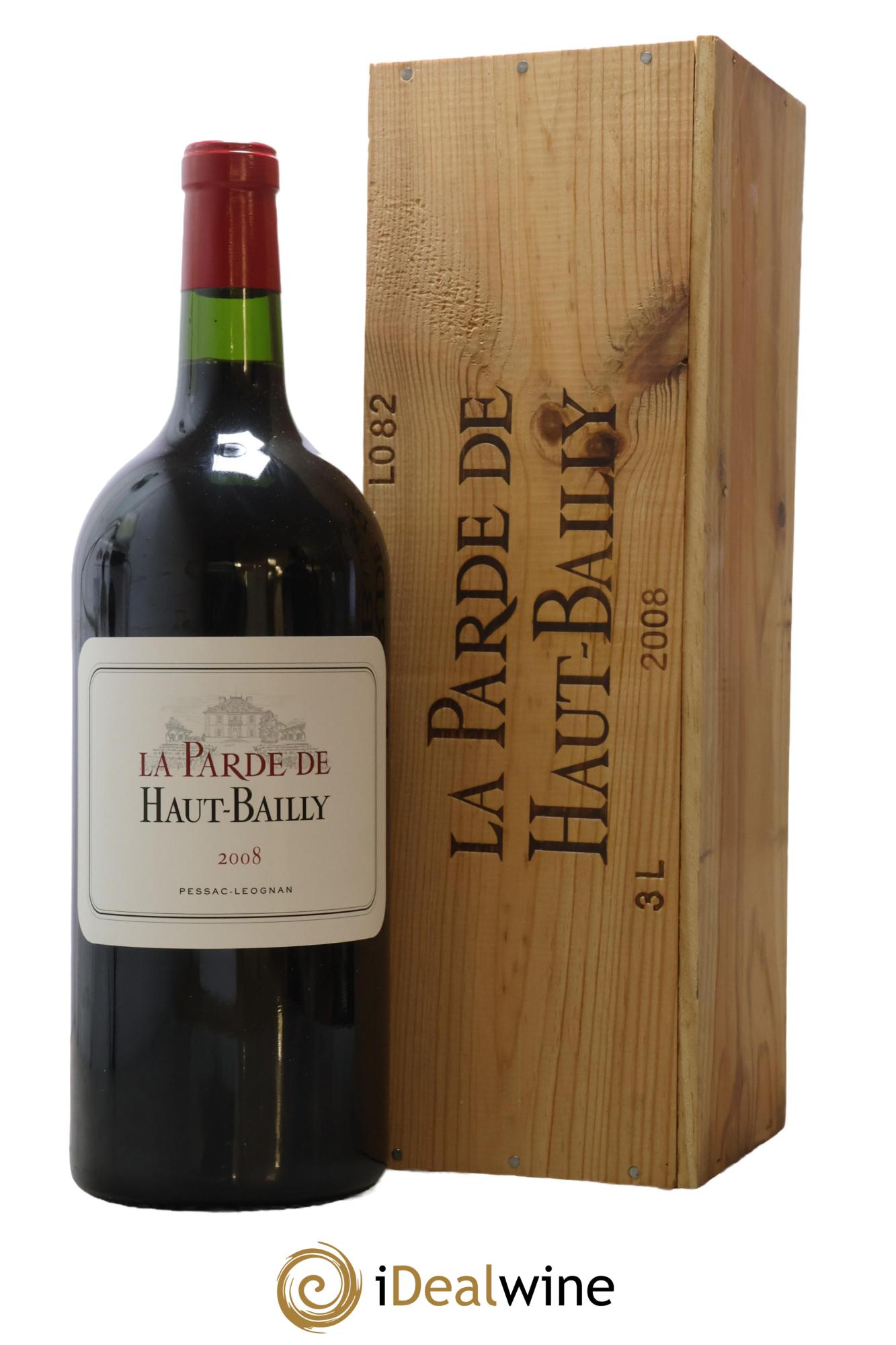 Haut Bailly II (Anciennement La Parde de Haut-Bailly) Second Vin 2008 - Lot de 1 double magnum - 1