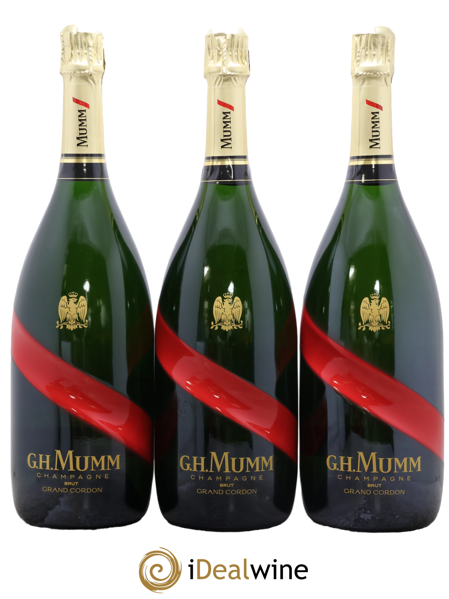 Grand Cordon Mumm - Lot of 3 magnums - 0