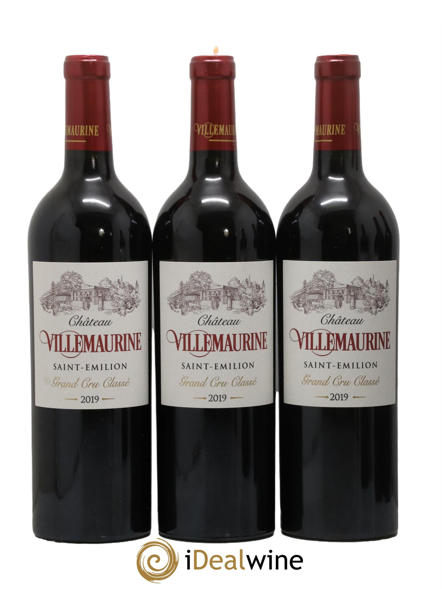 Château Villemaurine Grand Cru Classé 2019 - Lot de 6 bouteilles - 2