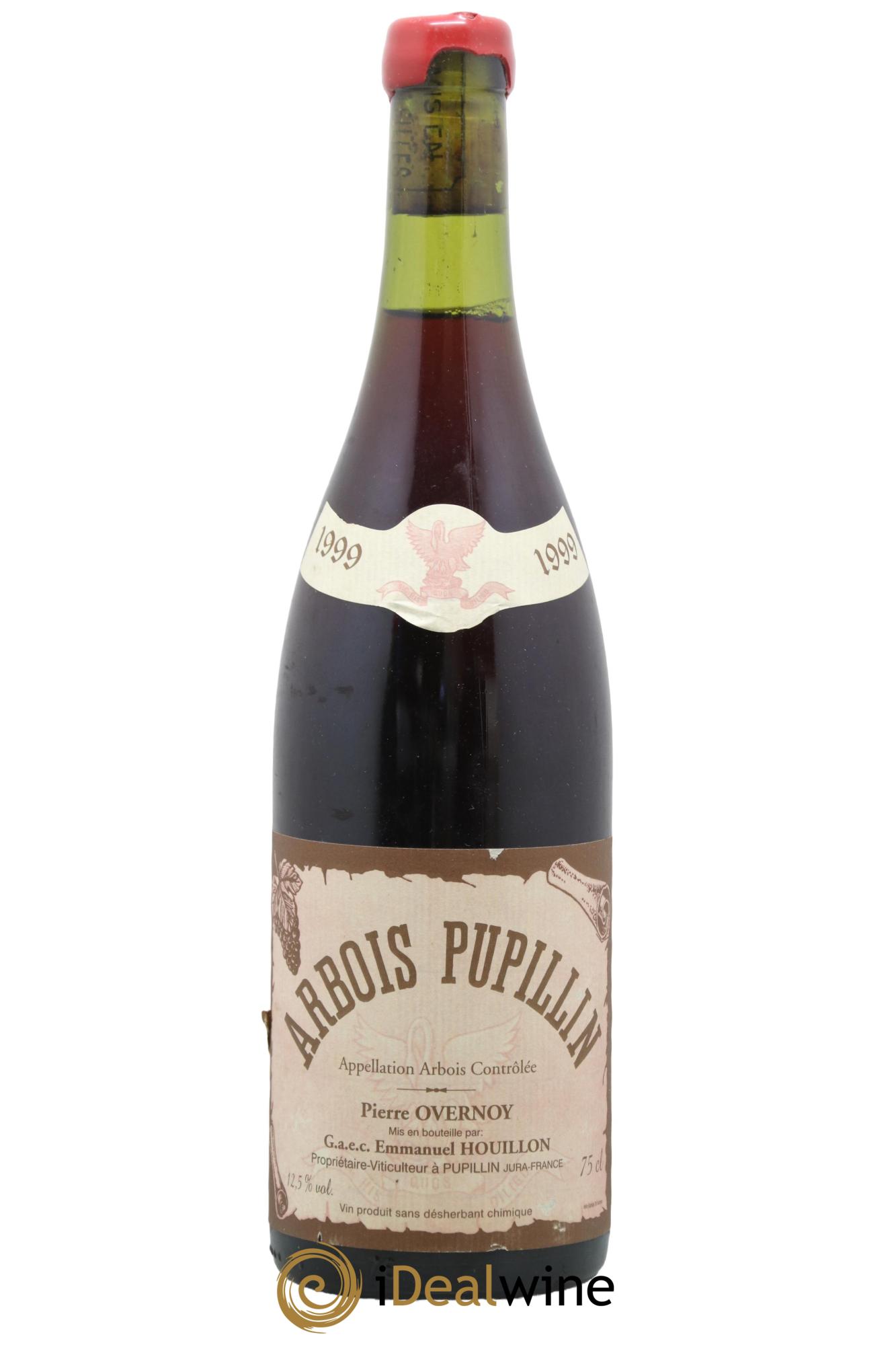 Arbois-Pupillin Poulsard (cire rouge) Overnoy-Houillon (Domaine) 1999 - Lot de 1 bouteille - 0