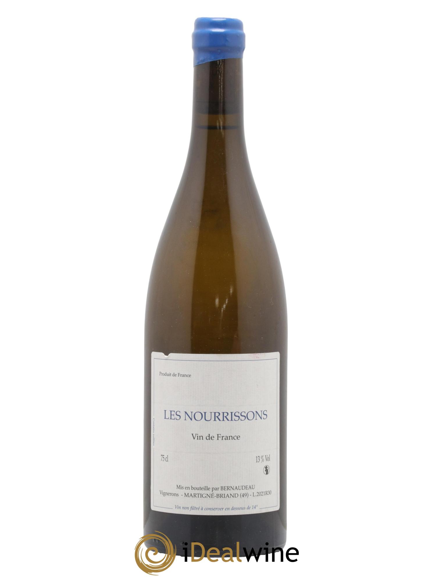 Vin de France Les Nourrissons Stéphane Bernaudeau 2021 - Lot de 1 bouteille - 0