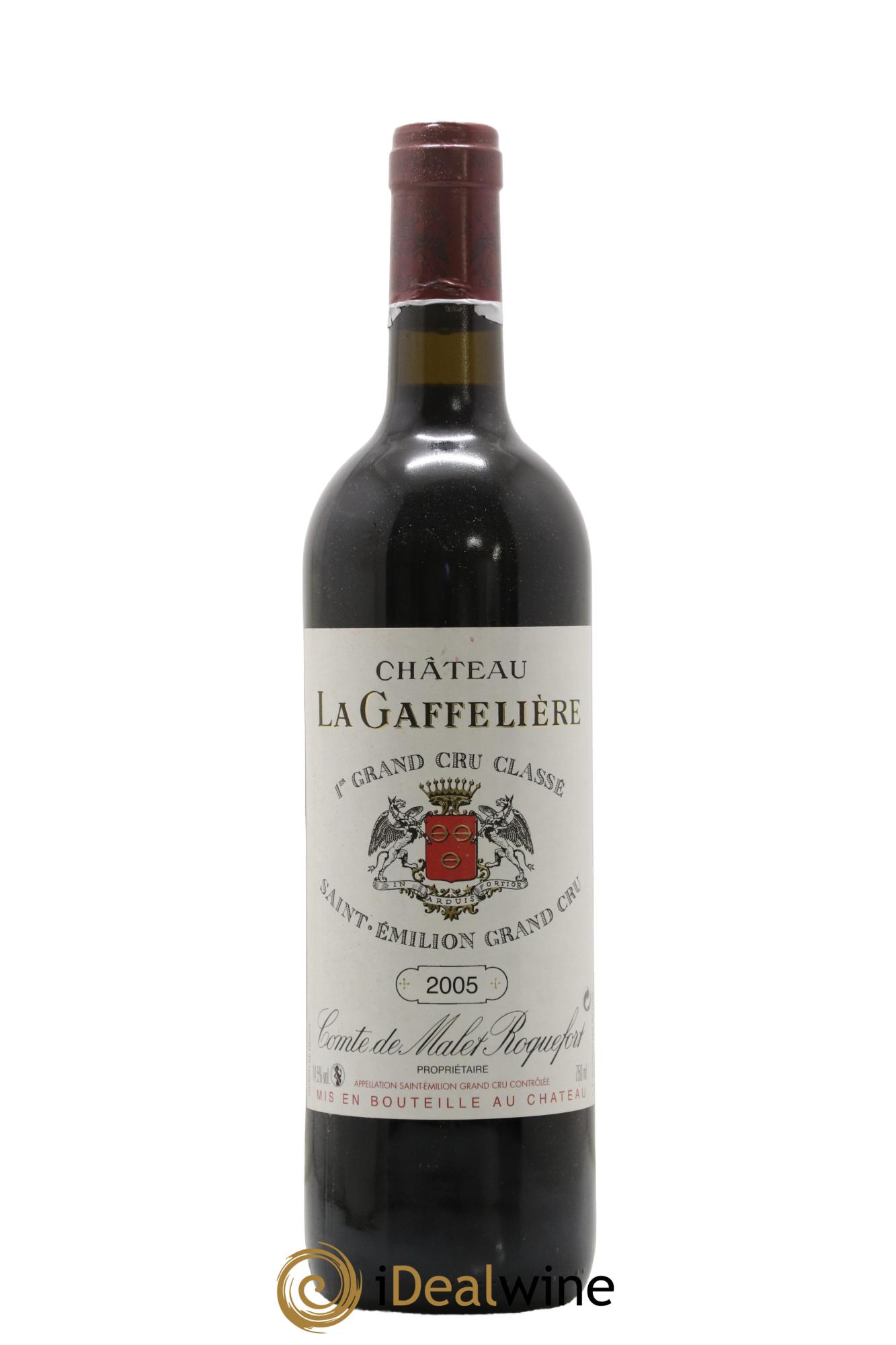Château la Gaffelière 1er Grand Cru Classé B 2005 - Lot de 1 bouteille - 0