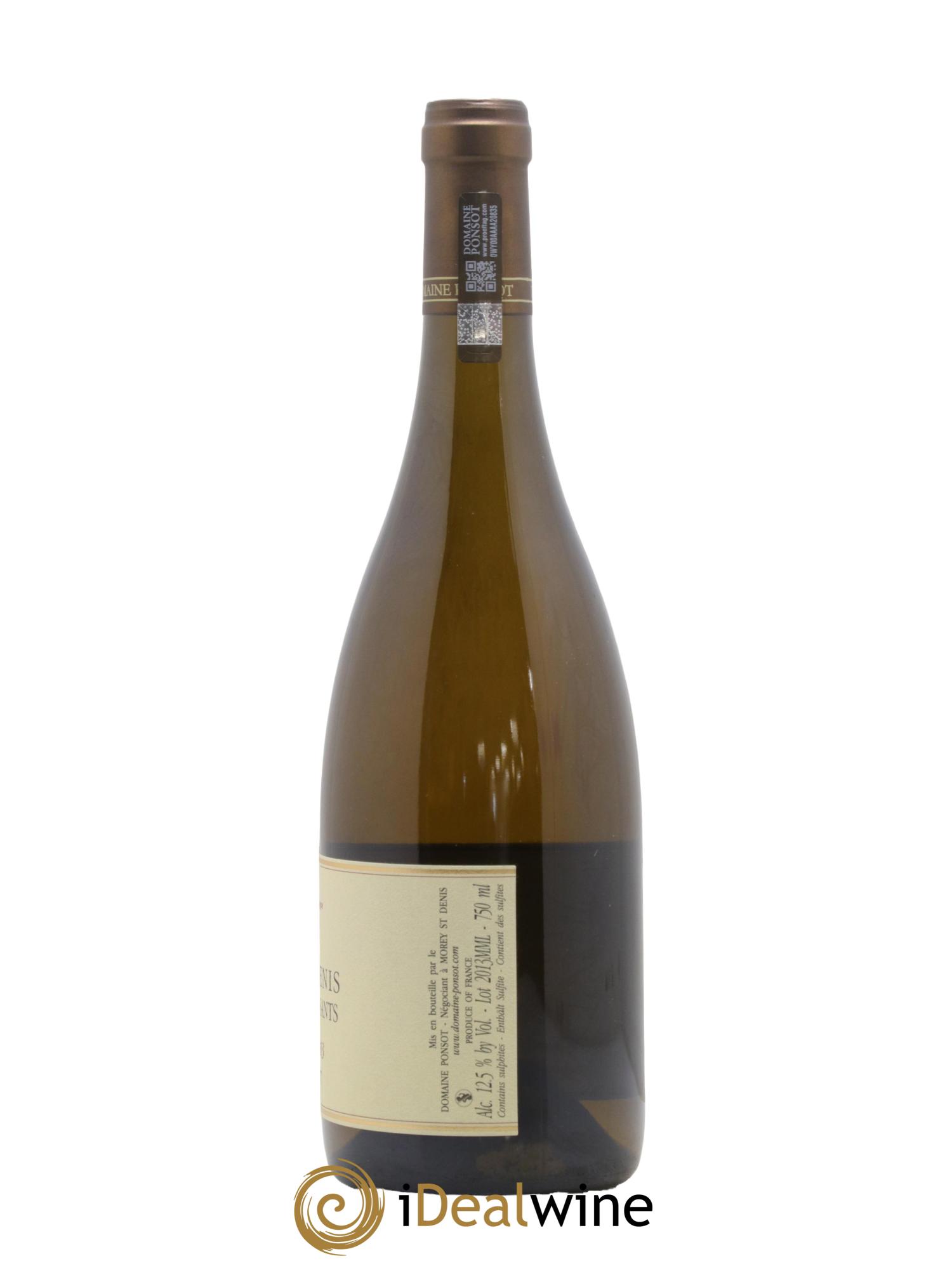 Morey Saint-Denis 1er Cru Clos des Monts Luisants Vieilles Vignes Ponsot (Domaine) 2013 - Lotto di 1 bottiglia - 1