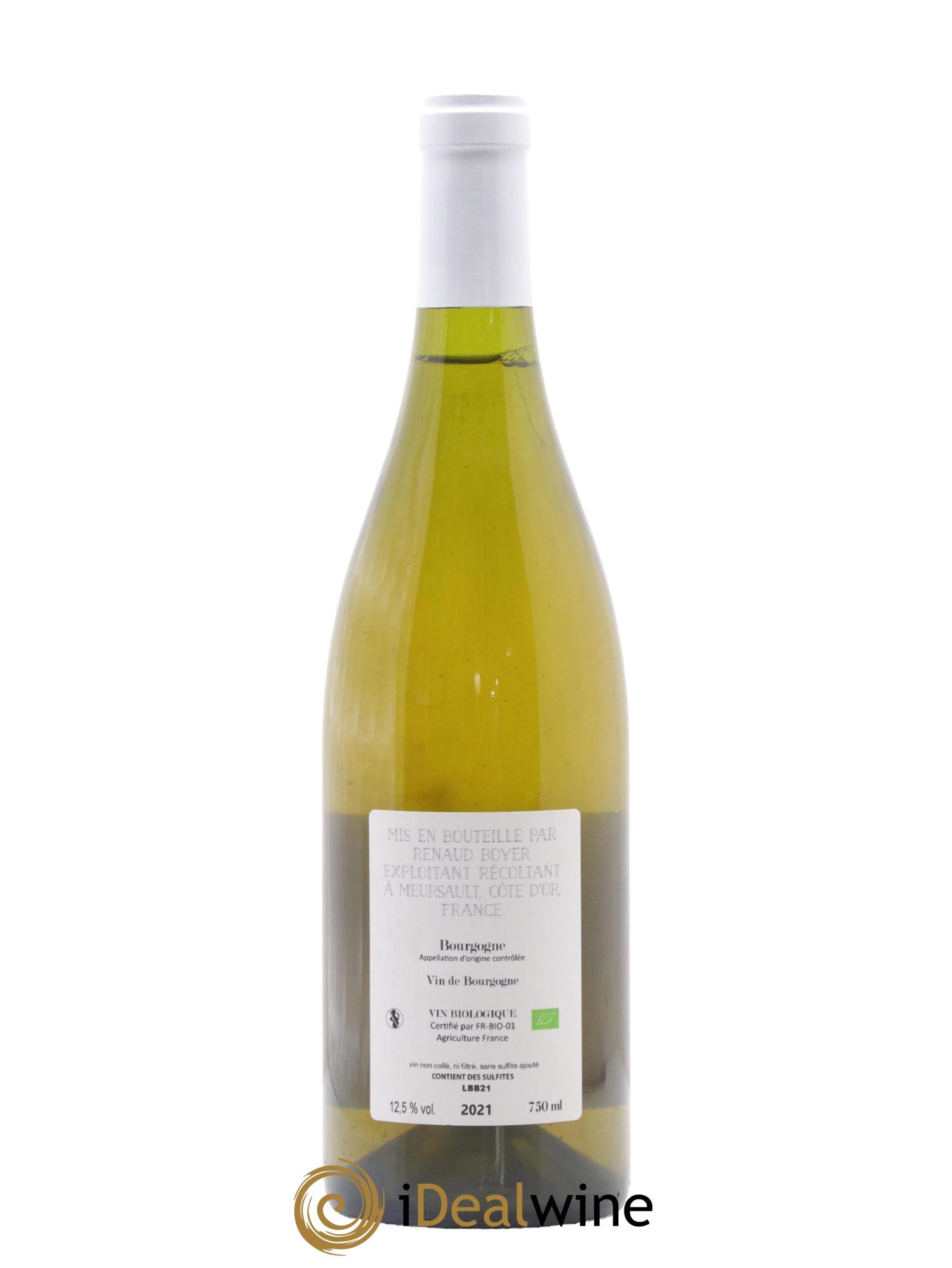 Bourgogne Les Riaux Renaud Boyer 2021 - Posten von 1 Flasche - 1
