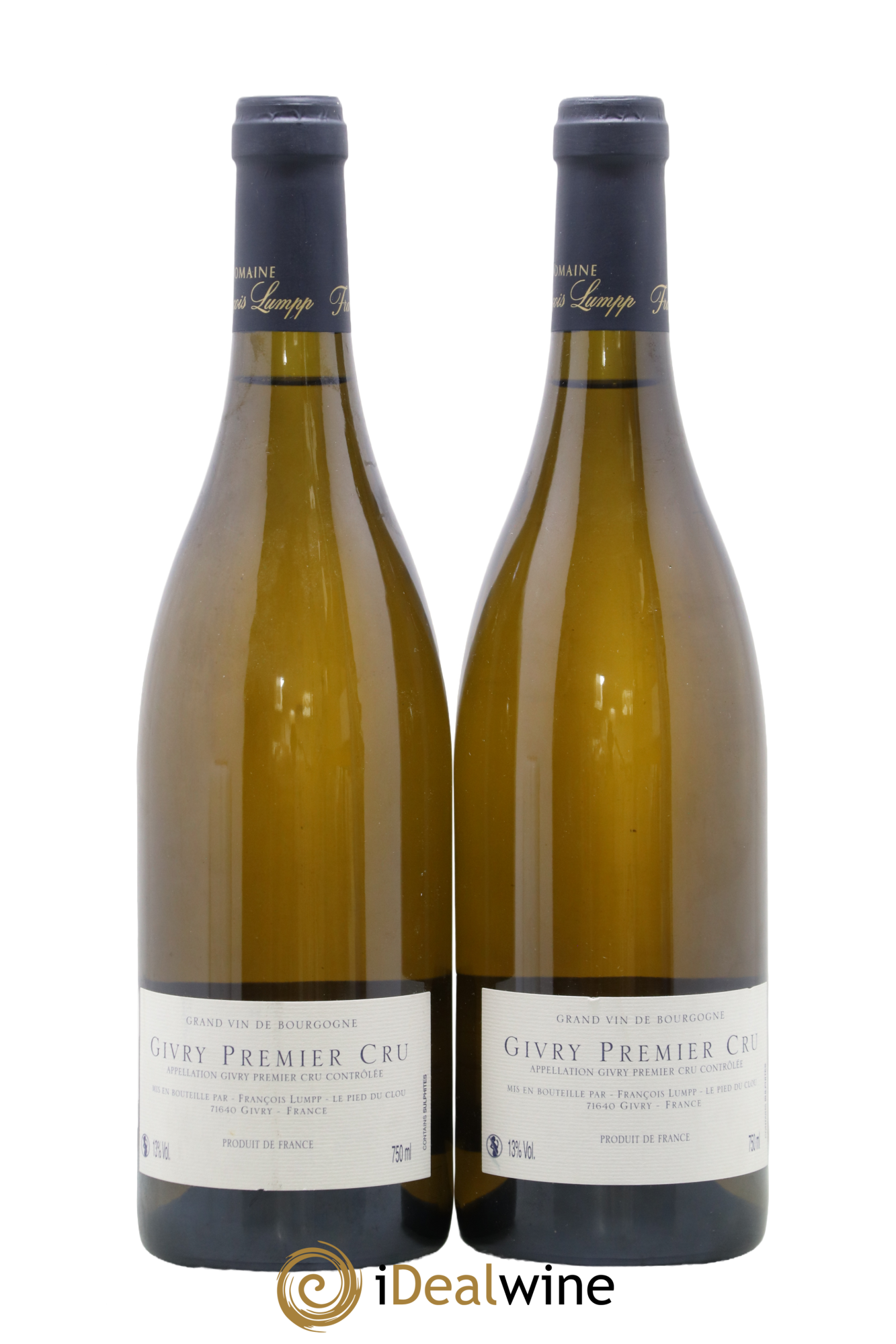 Givry 1er Cru Crausot François Lumpp (Domaine) 2013 - Lot de 2 bouteilles - 1