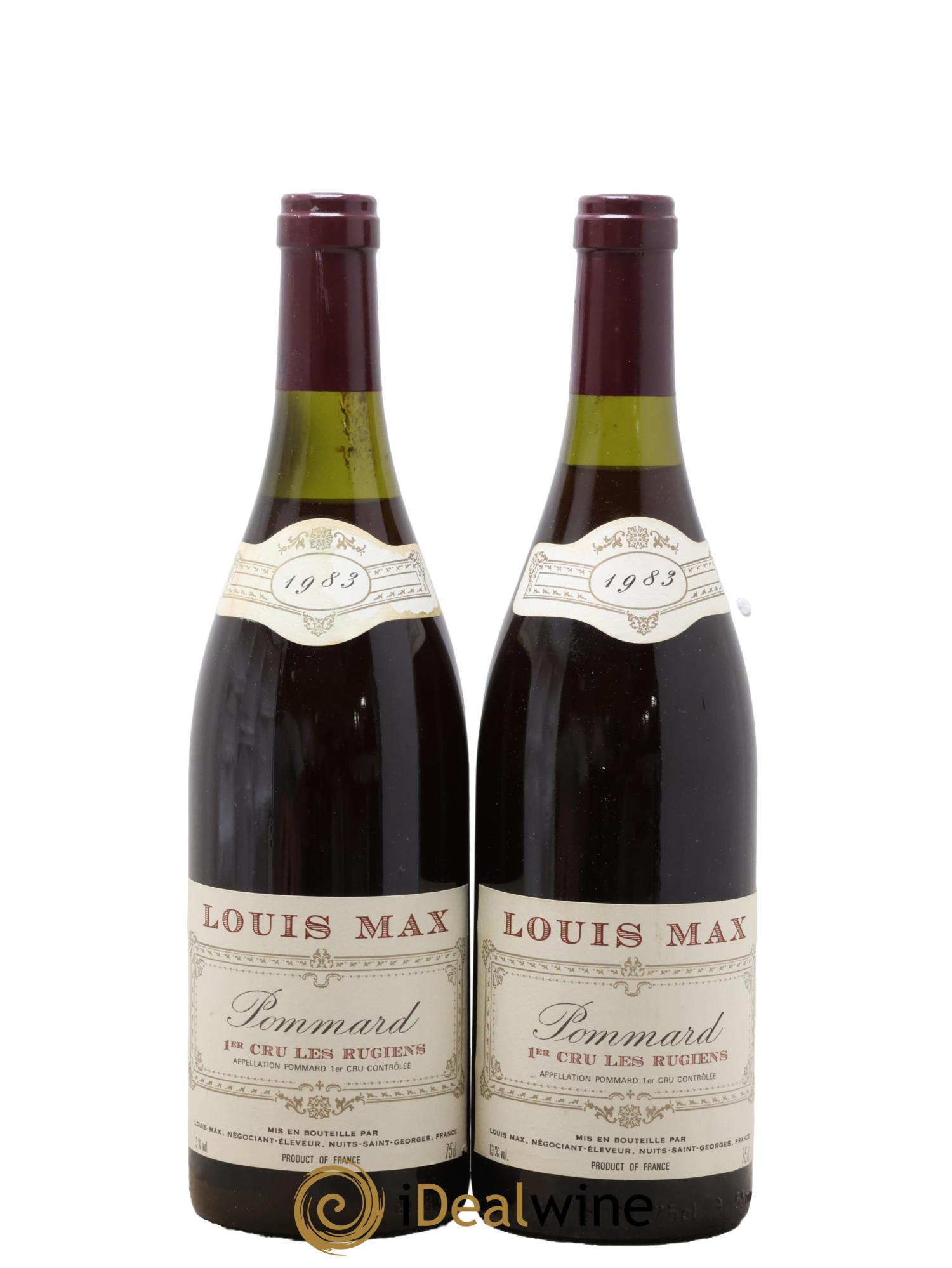 Pommard 1er Cru 1983 - Lot de 2 bouteilles - 0