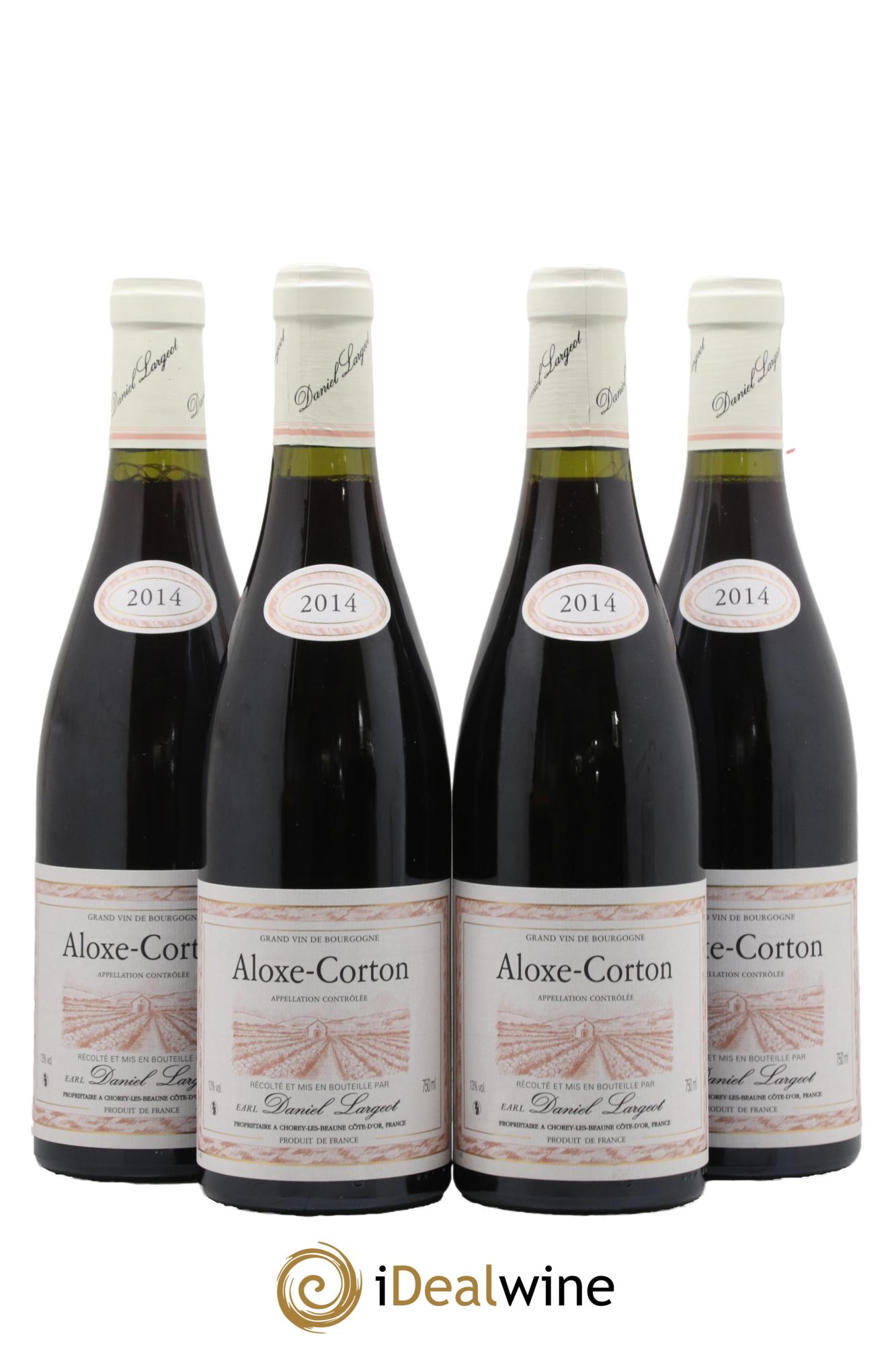 Aloxe-Corton Daniel Largeot 2014 - Lot de 4 bouteilles - 0
