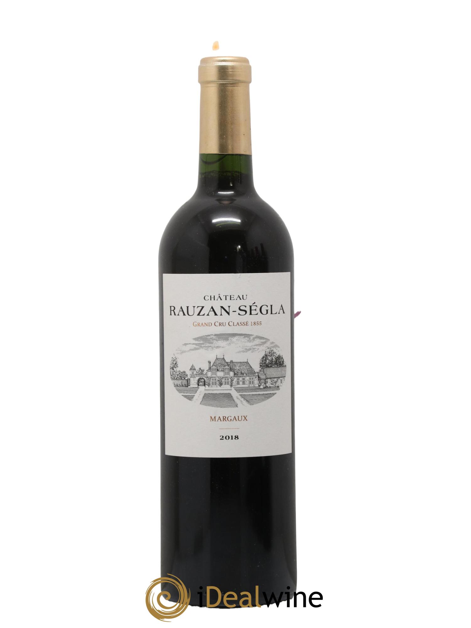 Château Rauzan Ségla Grand Cru Classé 2018 - Lot de 1 bouteille - 0