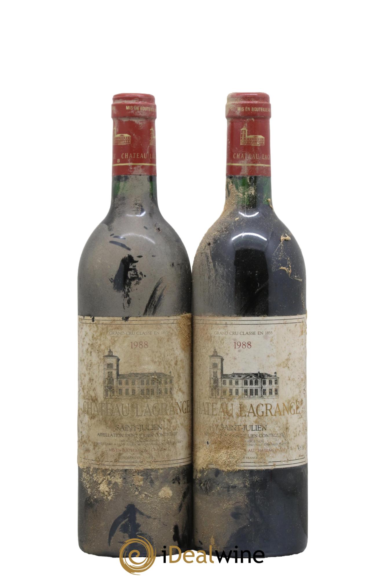 Château Lagrange 3ème Grand Cru Classé 1988 - Lot of 2 bottles - 0
