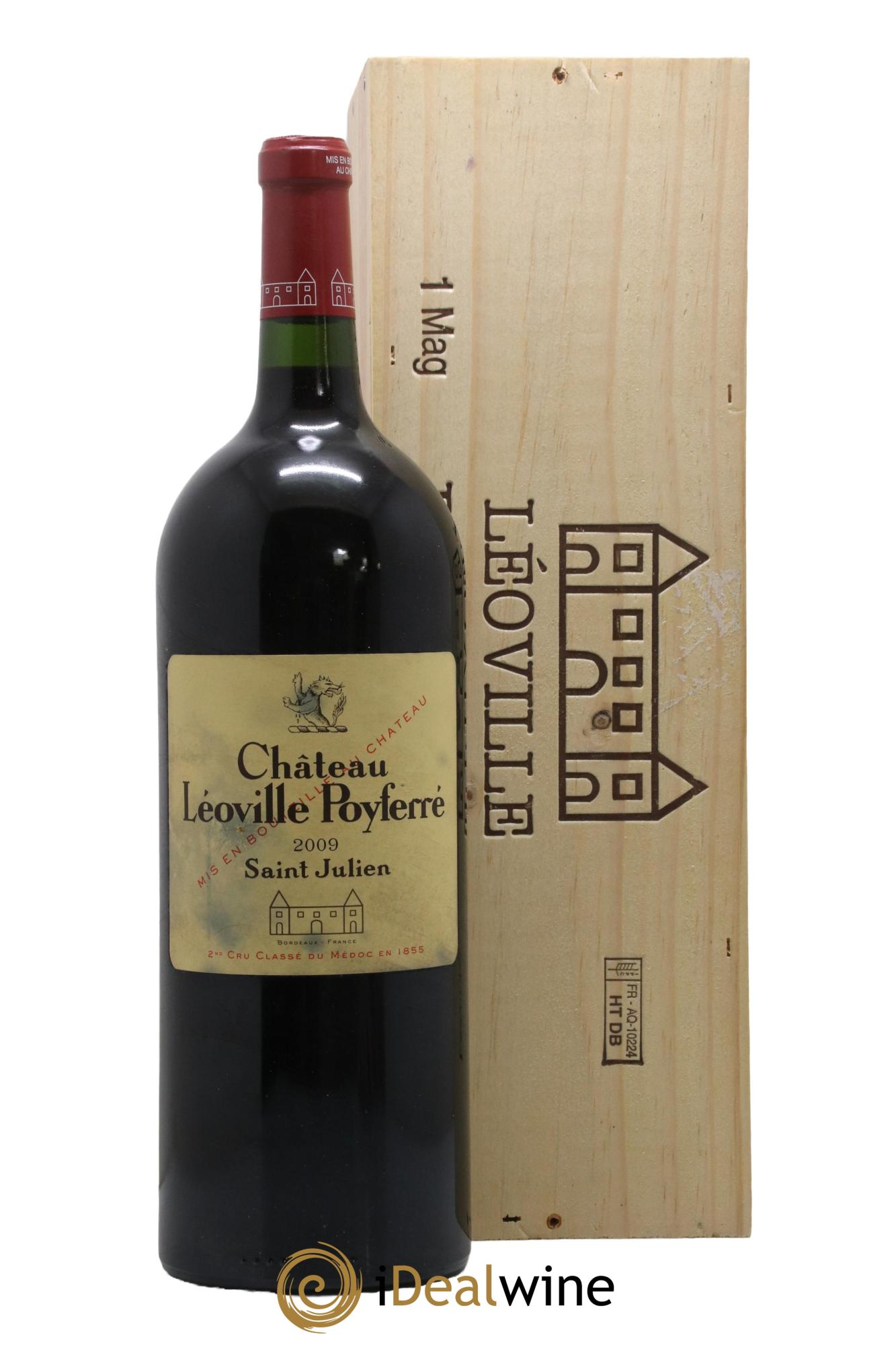 Château Léoville Poyferré 2ème Grand Cru Classé 2009 - Lot de 1 magnum - 0
