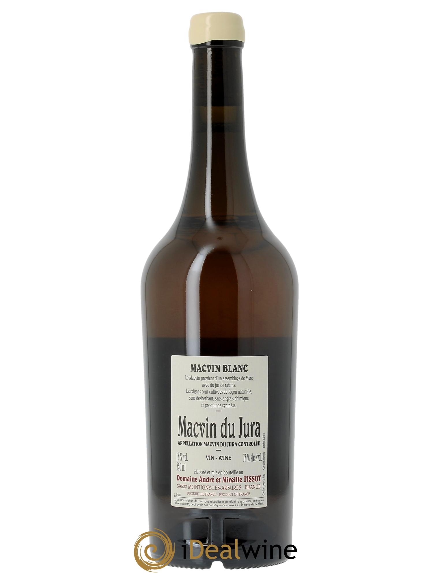 Macvin du Jura Bénédicte et Stéphane Tissot  - Lot de 1 bouteille - 1