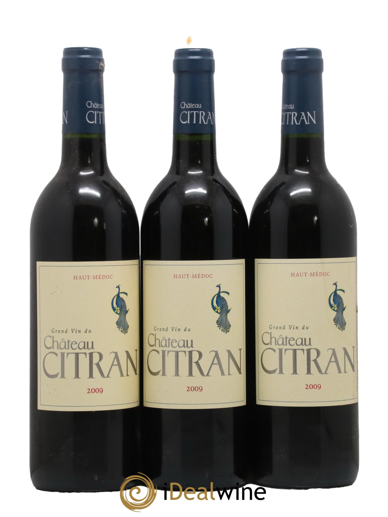 Château Citran Cru Bourgeois 2009 - Lot of 6 bottles - 1
