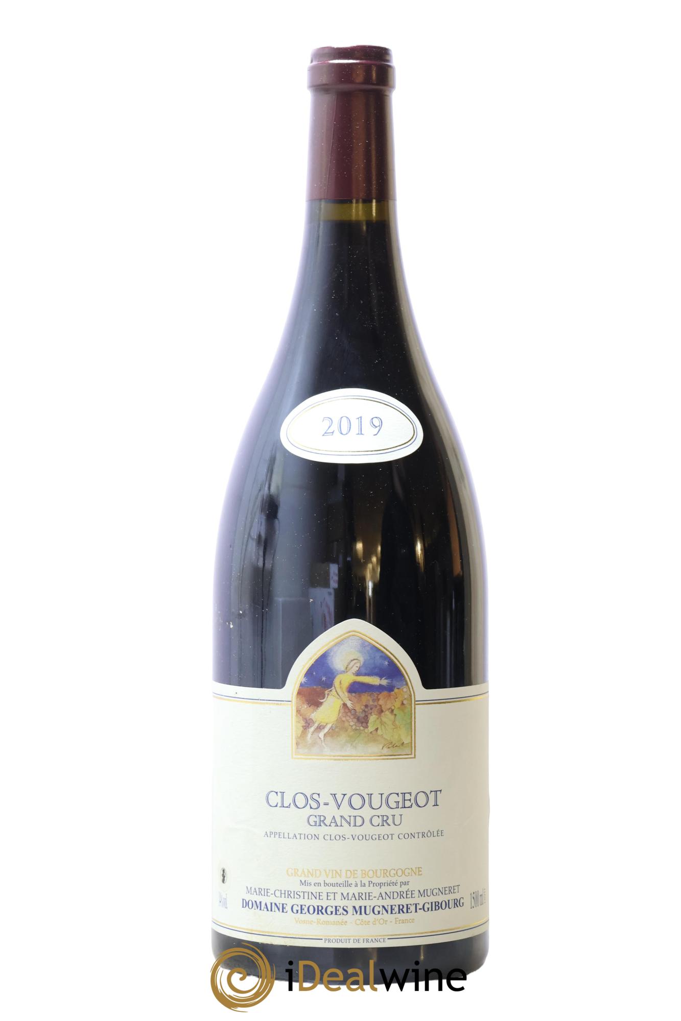 Clos de Vougeot Grand Cru Mugneret-Gibourg (Domaine) 2019 - Lot de 1 magnum - 1