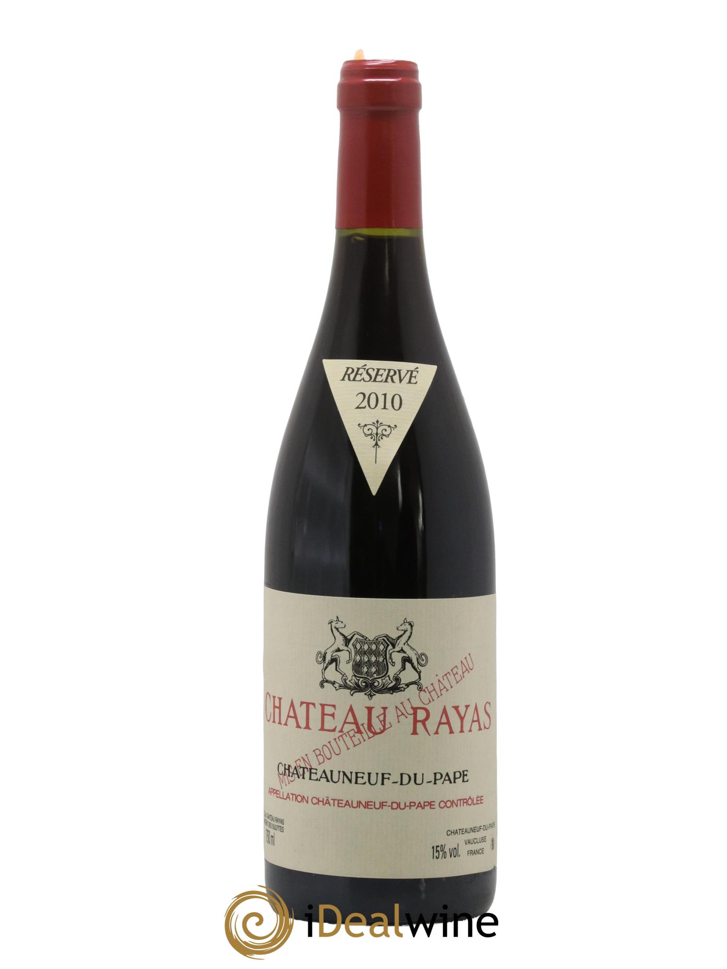Châteauneuf-du-Pape Château Rayas Emmanuel Reynaud 2010 - Lot de 1 bouteille - 0