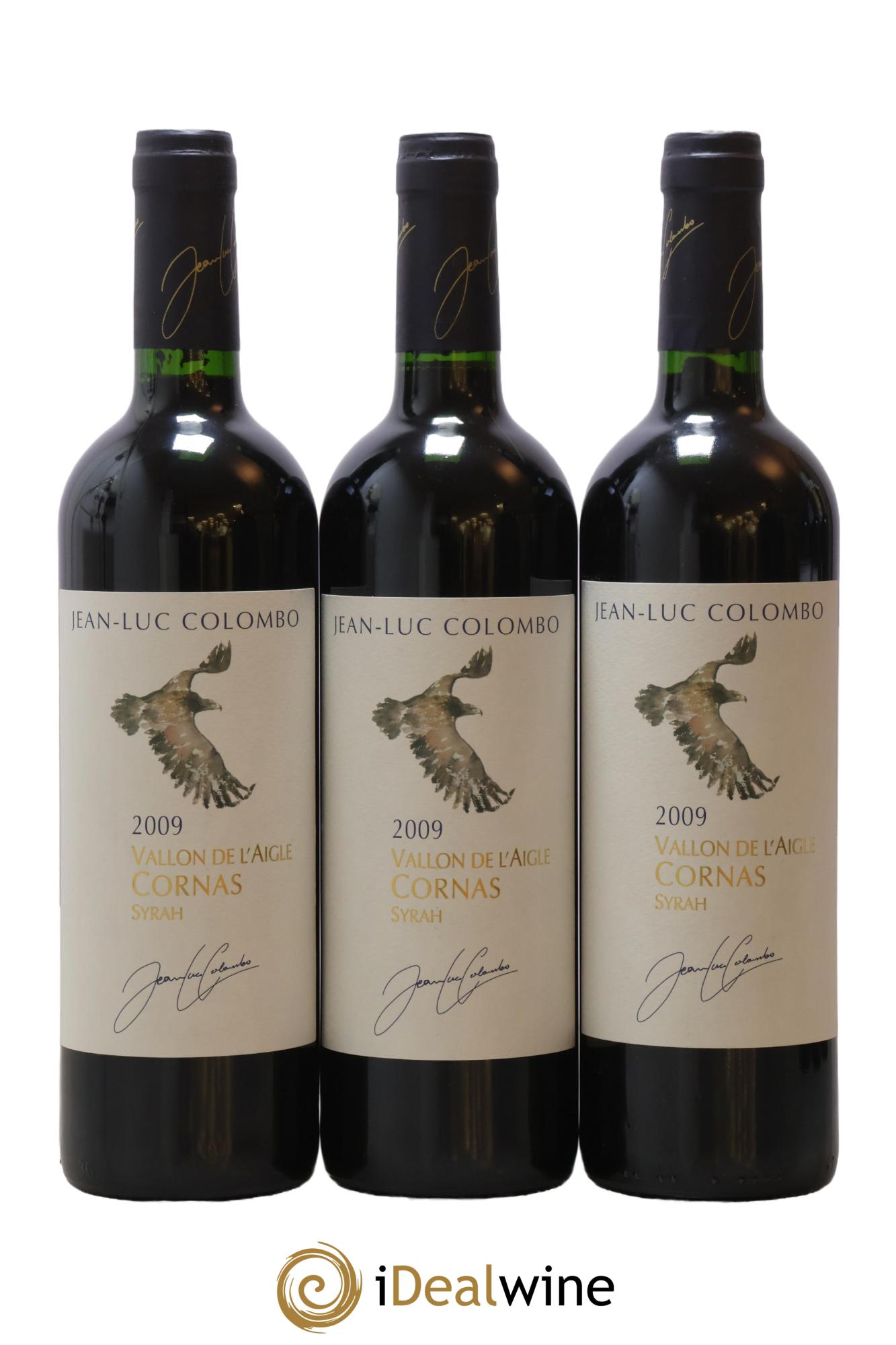 Cornas Vallon de l'Aigle Jean-Luc Colombo 2009 - Lotto di 6 bottiglie - 1