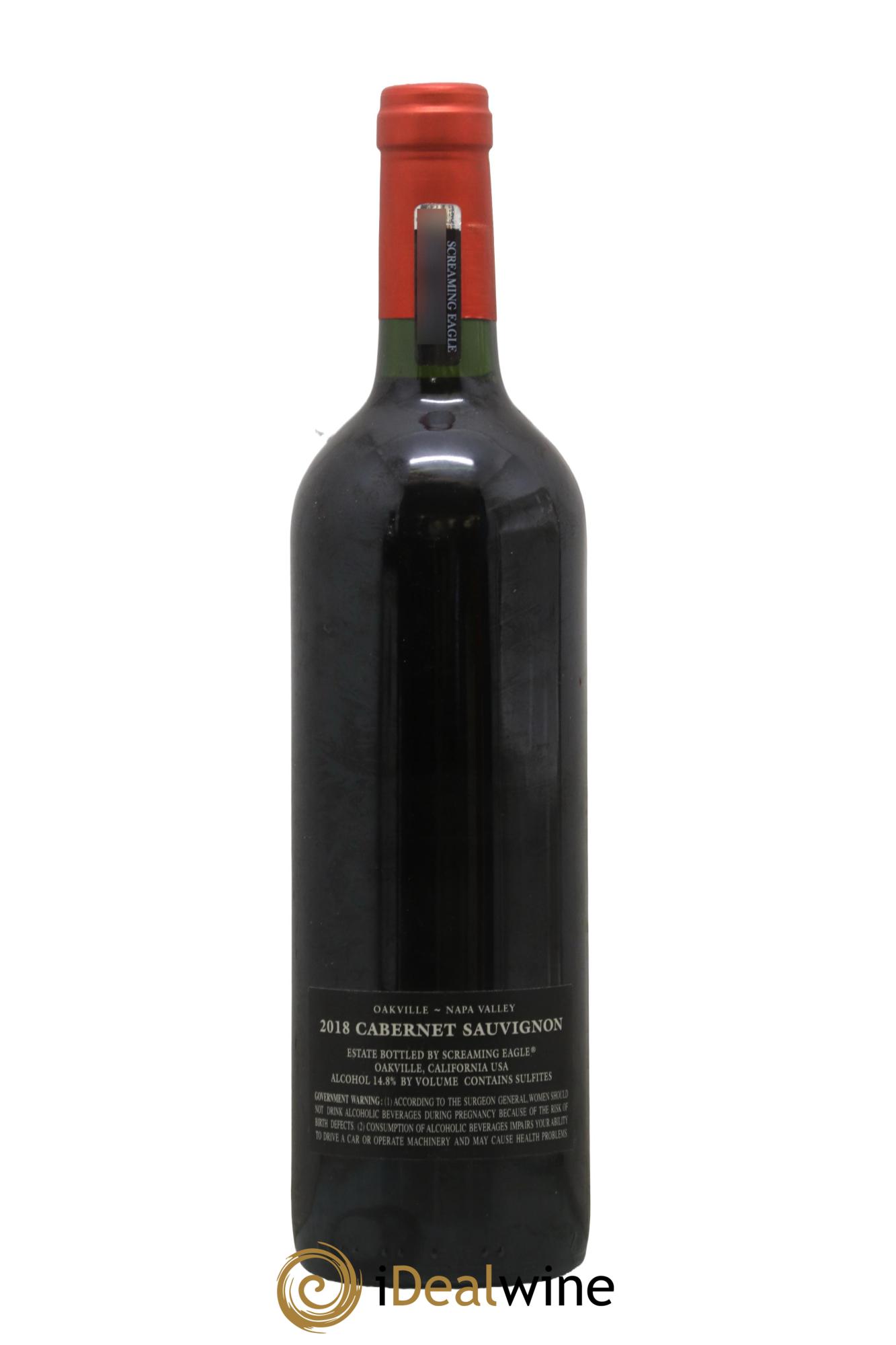 Oakville Napa Valley Screaming Eagle Stanley Kroenke 2018 - Lot de 1 bouteille - 1