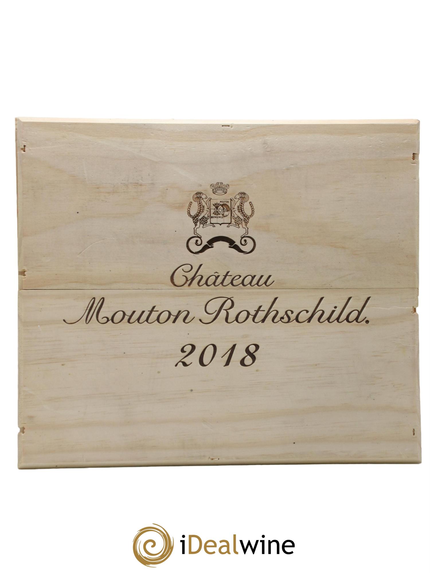 Château Mouton Rothschild 1er Grand Cru Classé 2018 - Lot de 3 bouteilles - 3
