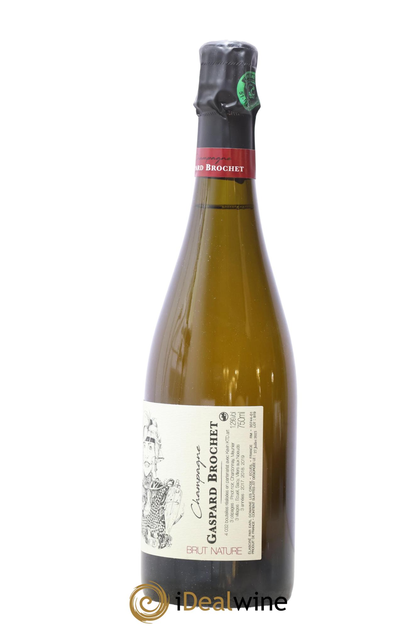 333.c Brut Nature Gaspard Brochet - Lot de 1 bouteille - 1