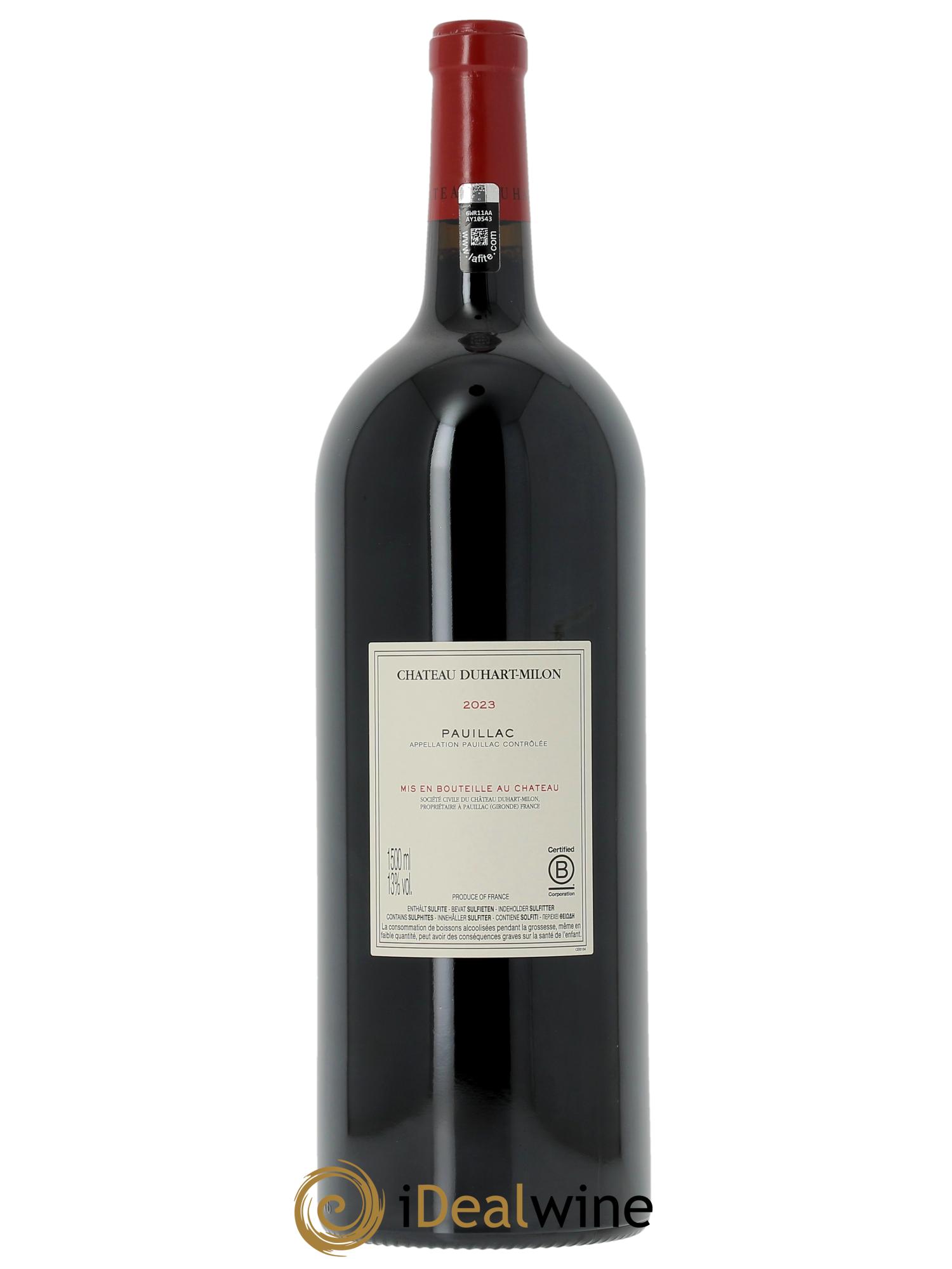 Château Duhart-Milon 4ème Grand Cru Classé (CBO à partir de 3 mgs) 2023 - Lot de 1 magnum - 1