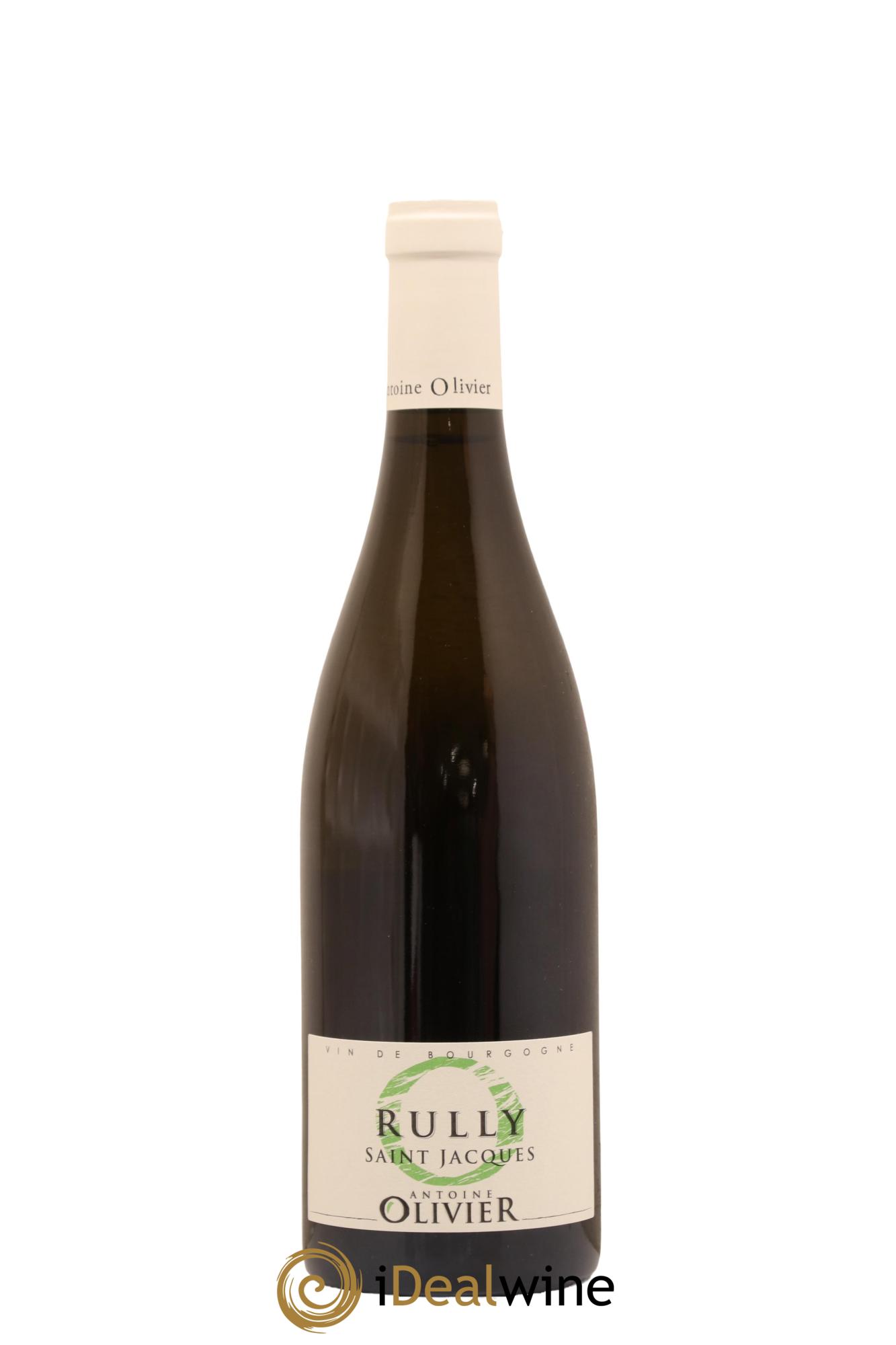 Rully Saint Jacques Domaine Antoine Olivier 2020 - Lot de 1 bouteille - 0