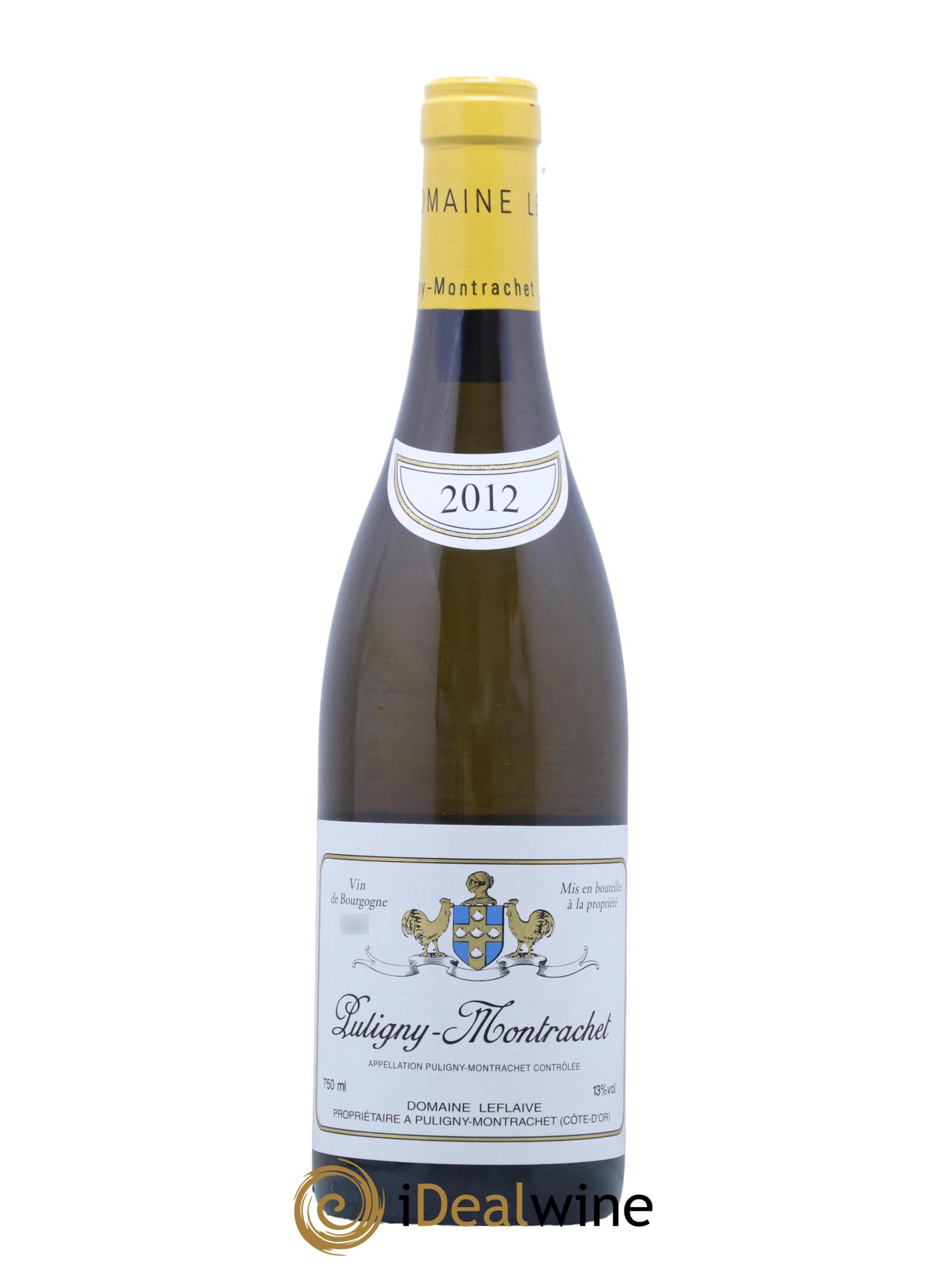 Puligny-Montrachet Leflaive (Domaine) 2012 - Lot de 1 bouteille - 0