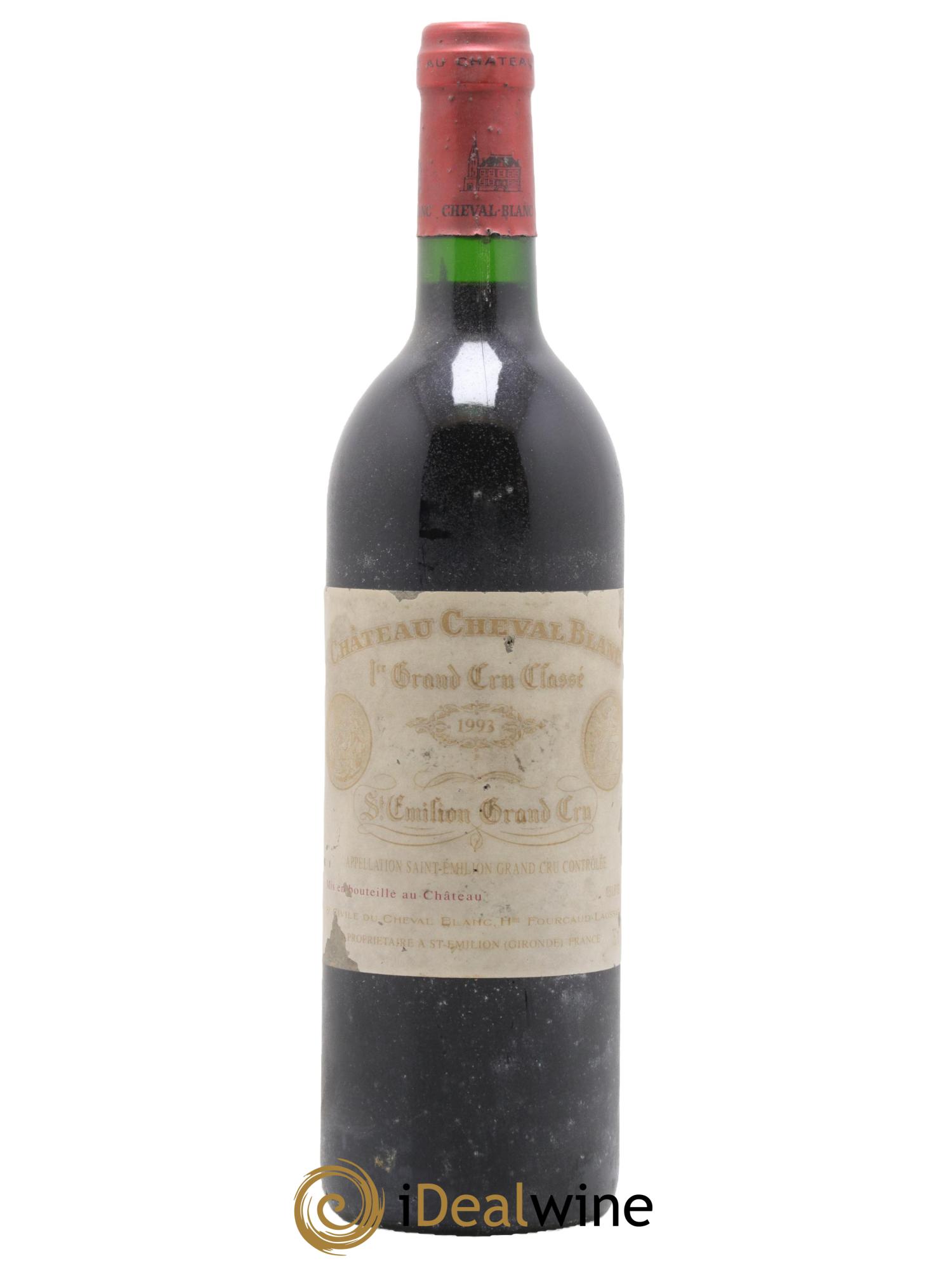 Château Cheval Blanc 1er Grand Cru Classé A 1993 - Lot de 1 bouteille - 0