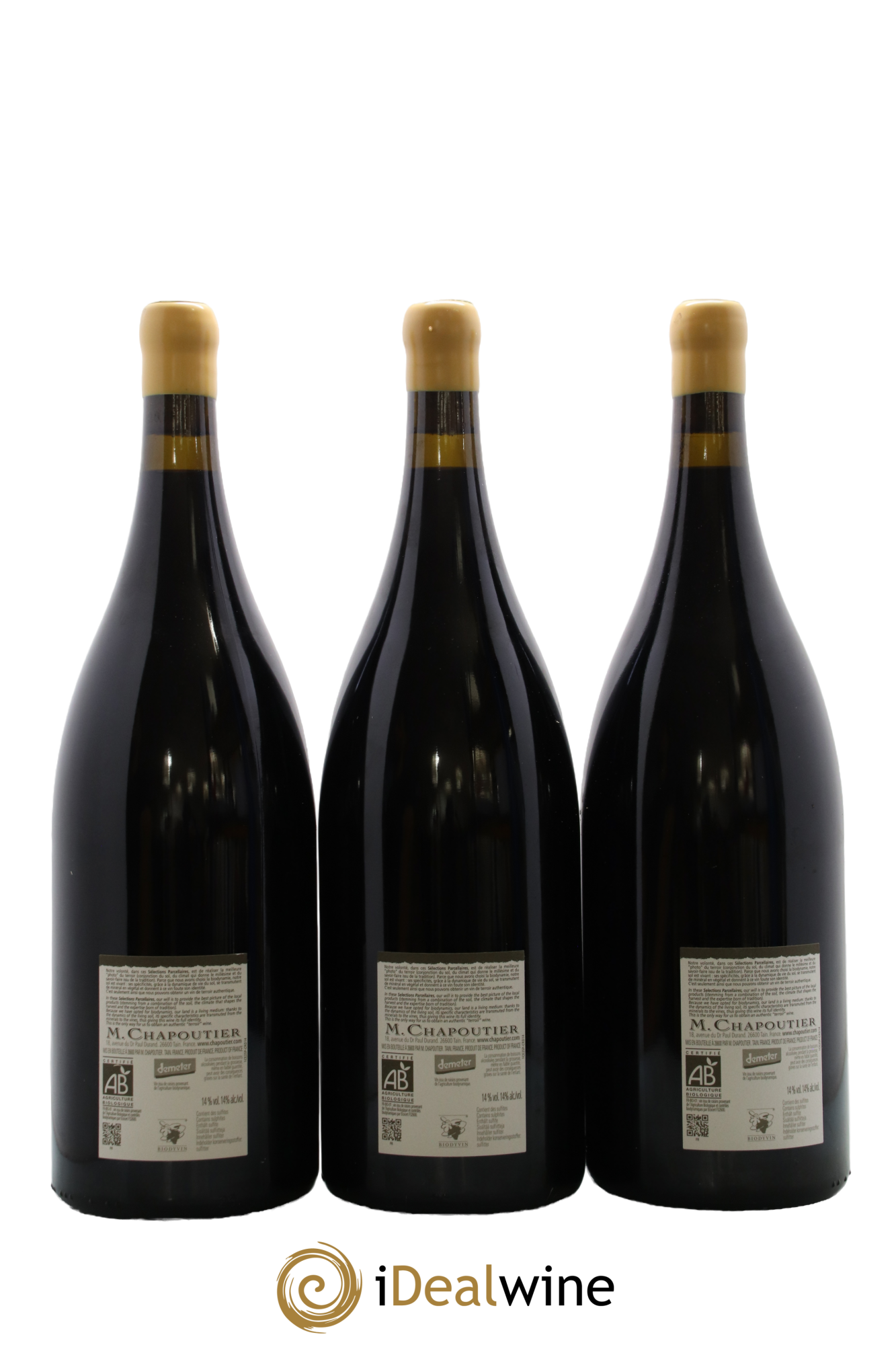 Hermitage Ermitage Le Pavillon Chapoutier 2011 - Lot of 3 magnums - 1