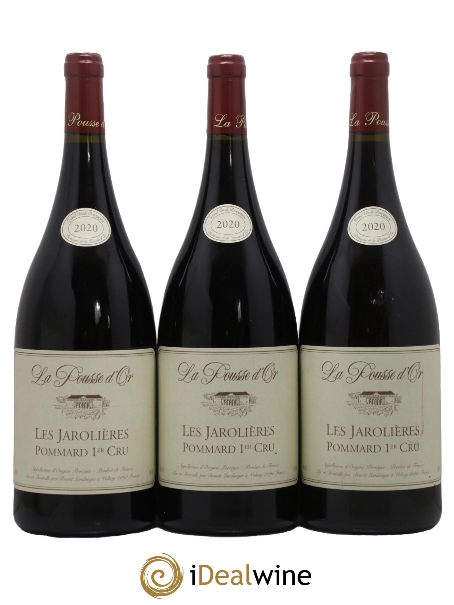 Pommard 1er Cru Les Jarollières La Pousse d'Or (Domaine de) 2020 - Lot de 3 magnums - 0